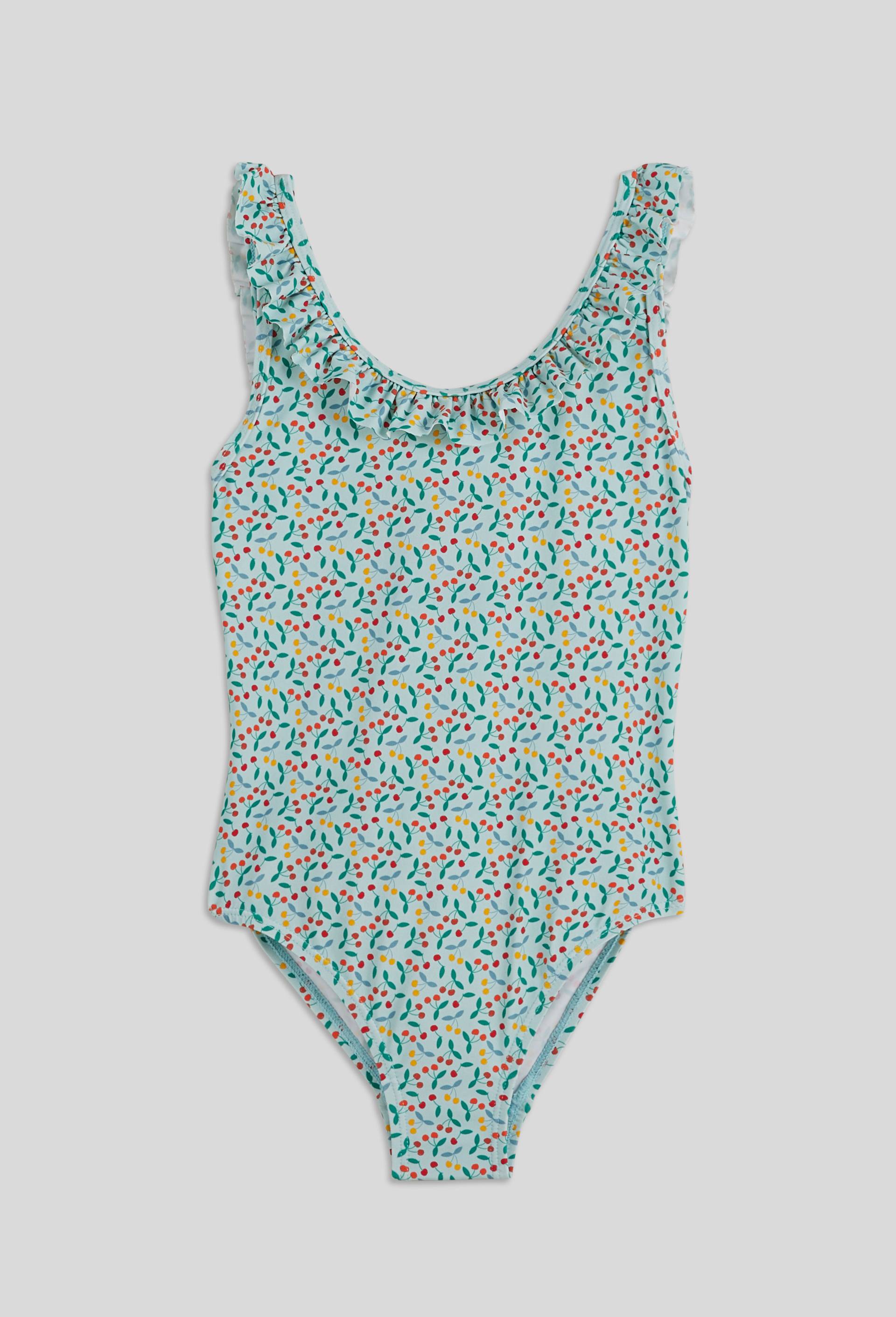 Maillot de bain 1 pi&egrave;ce, certifi&eacute; OEKO-TEX, Bleu clair, large image number 0