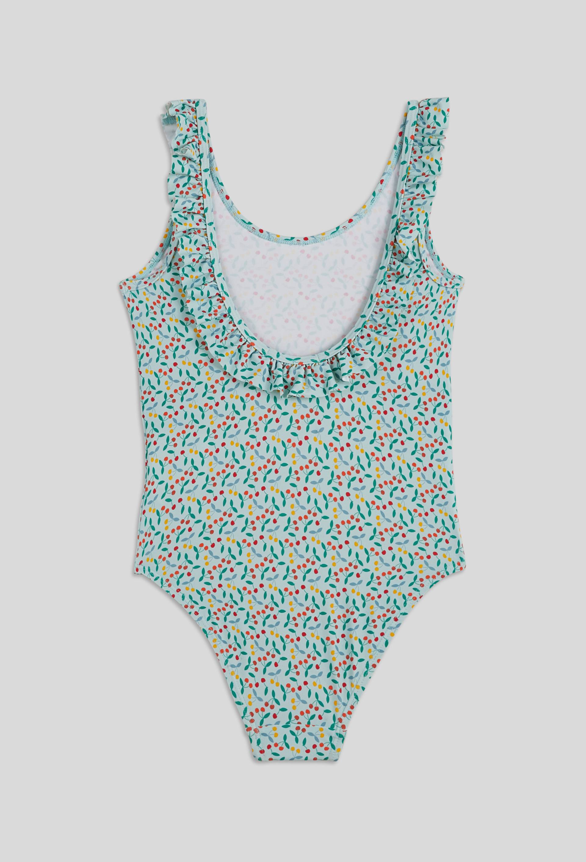Maillot de bain 1 pi&egrave;ce, certifi&eacute; OEKO-TEX, Bleu clair, large image number 1