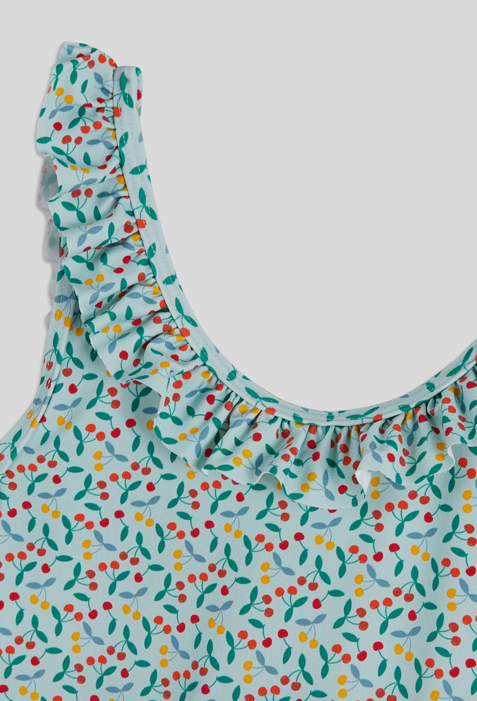 Maillot de bain 1 pi&egrave;ce, certifi&eacute; OEKO-TEX, Bleu clair, large image number 2