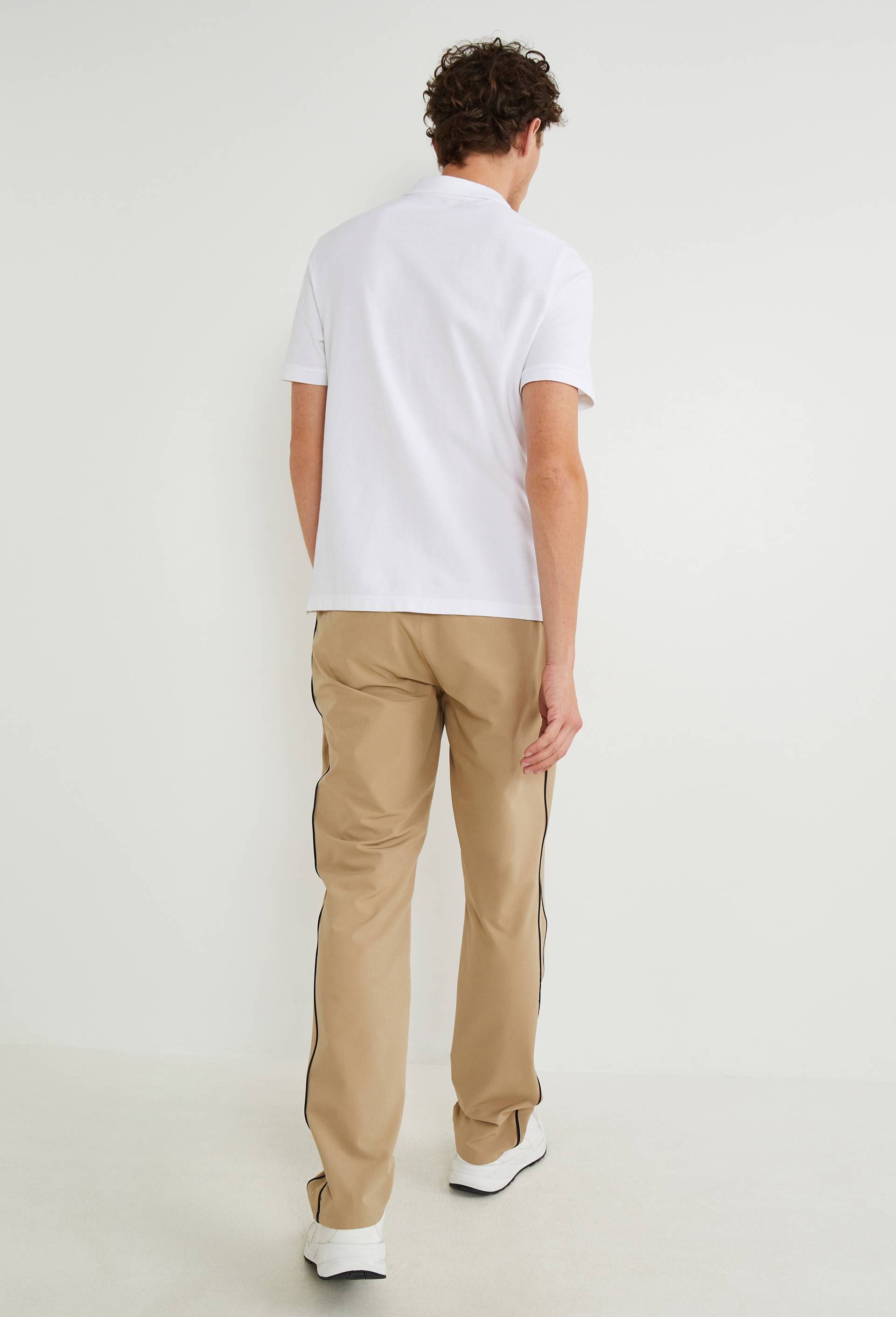 Pantalon uni de golf BEIGE pour homme SPORT