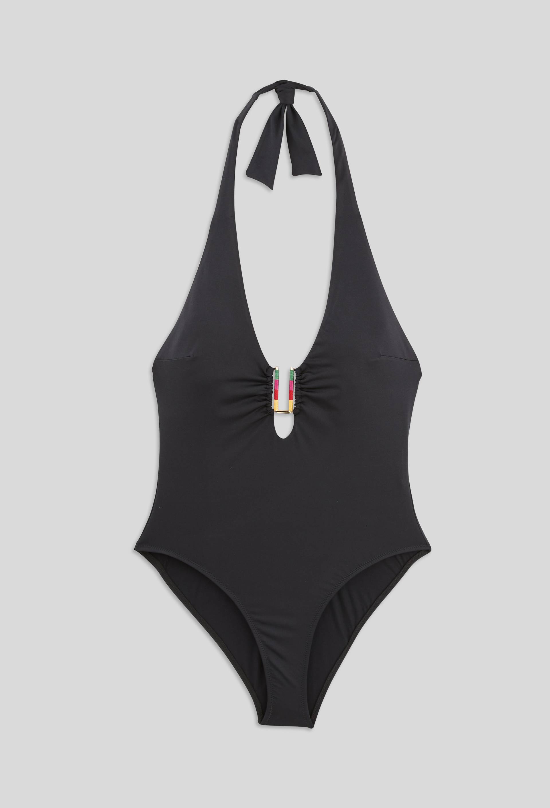 Maillot de bain 1 pi&egrave;ce, Noir, large image number 3