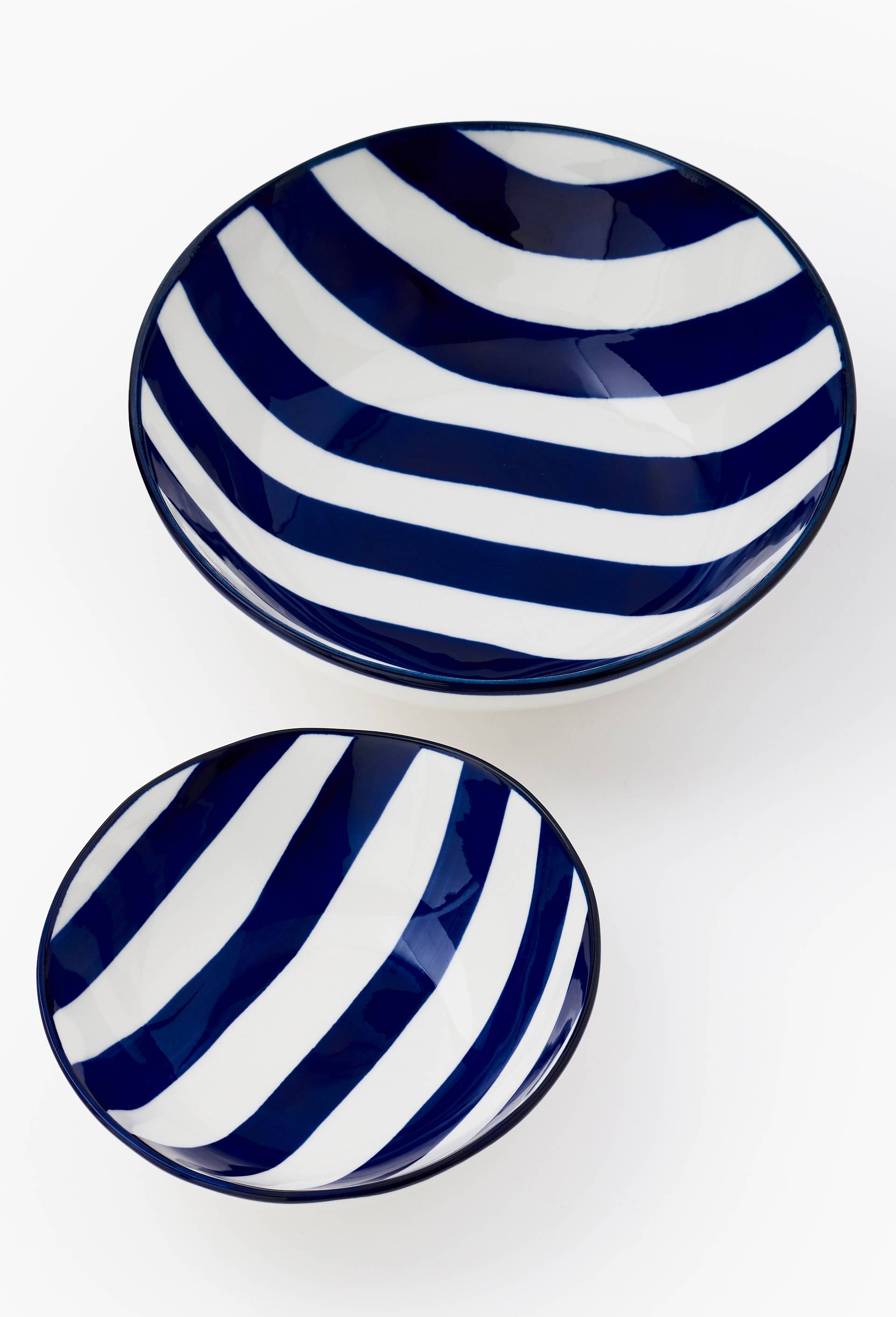 Bol finition imprim&eacute;e,  13cm, Bleu, large image number 1