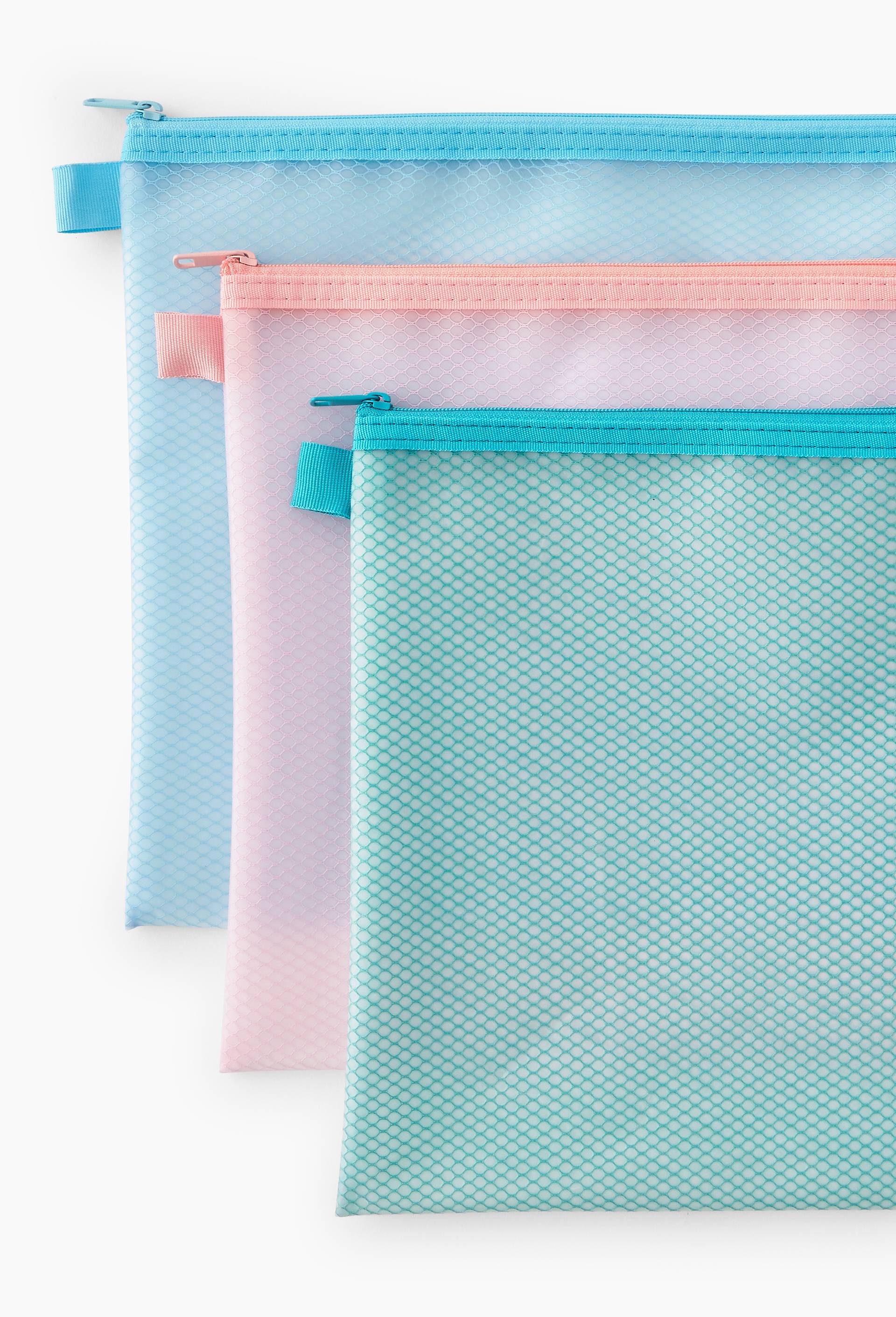 Pochette plastique pastel A4, Multicolore, large image number 1