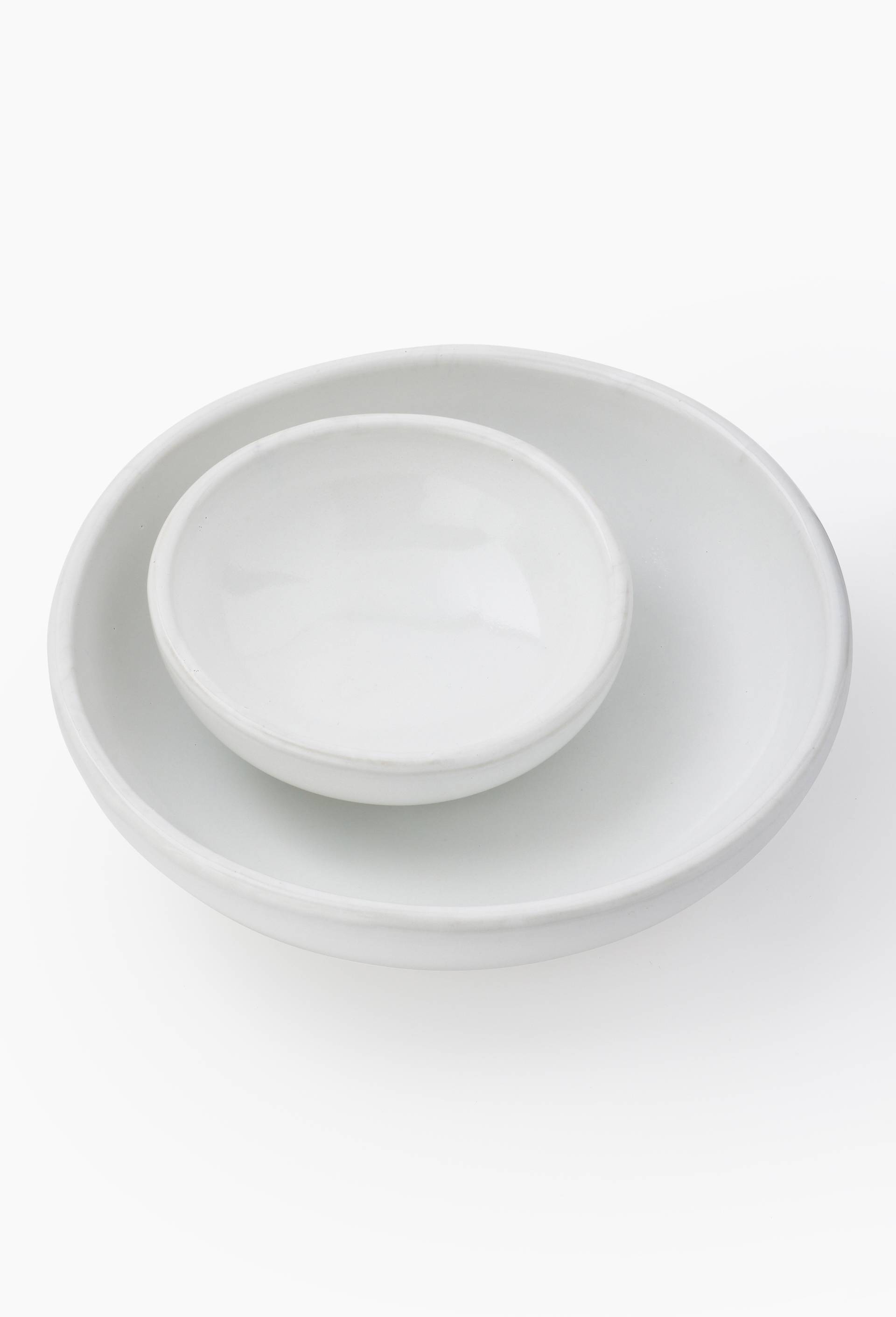 Saladier, 22cm, Blanc, large image number 1