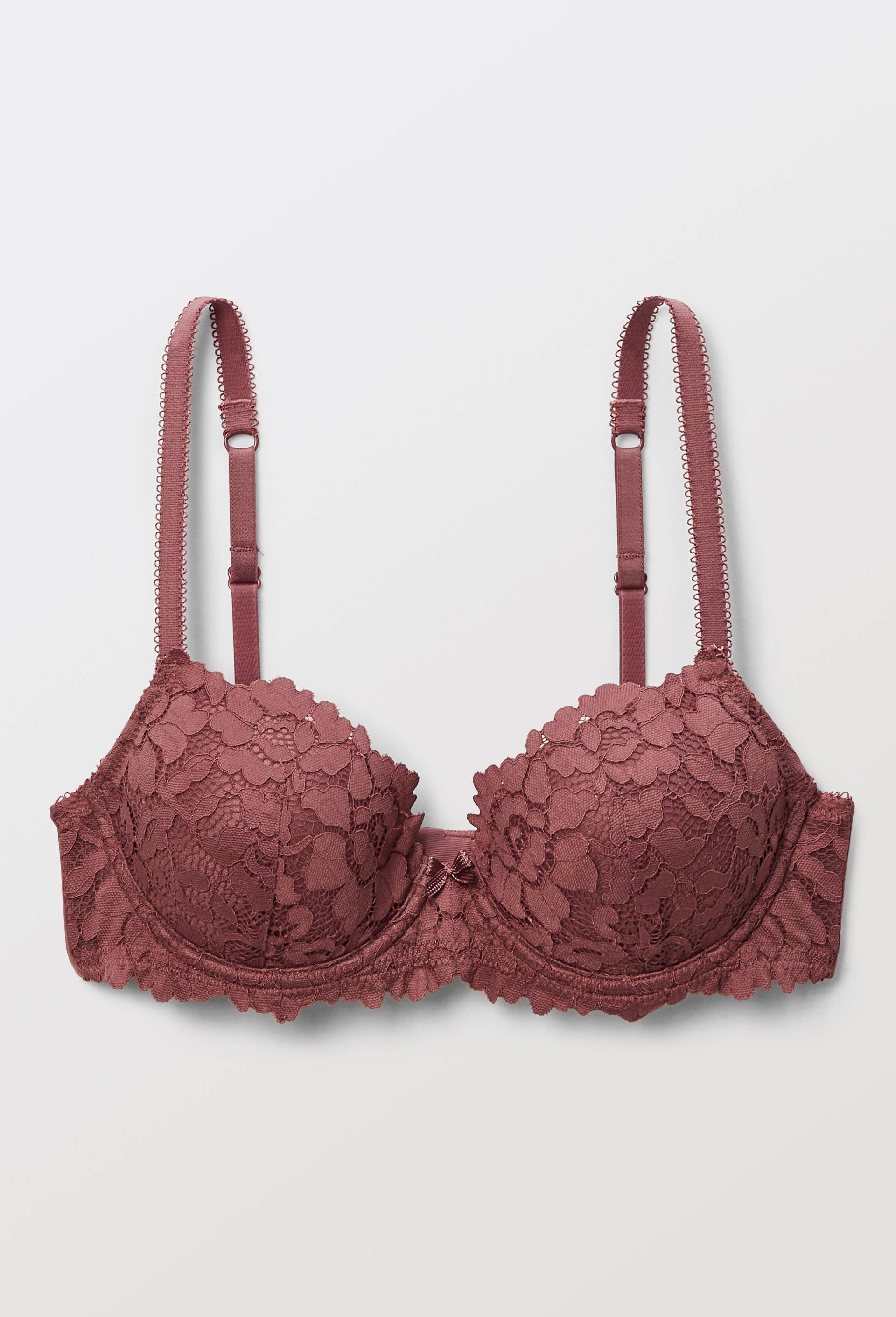 Soutien-gorge Simone Perele FR85D (70D) Push-up Rose - Neuf Avec étiquettes