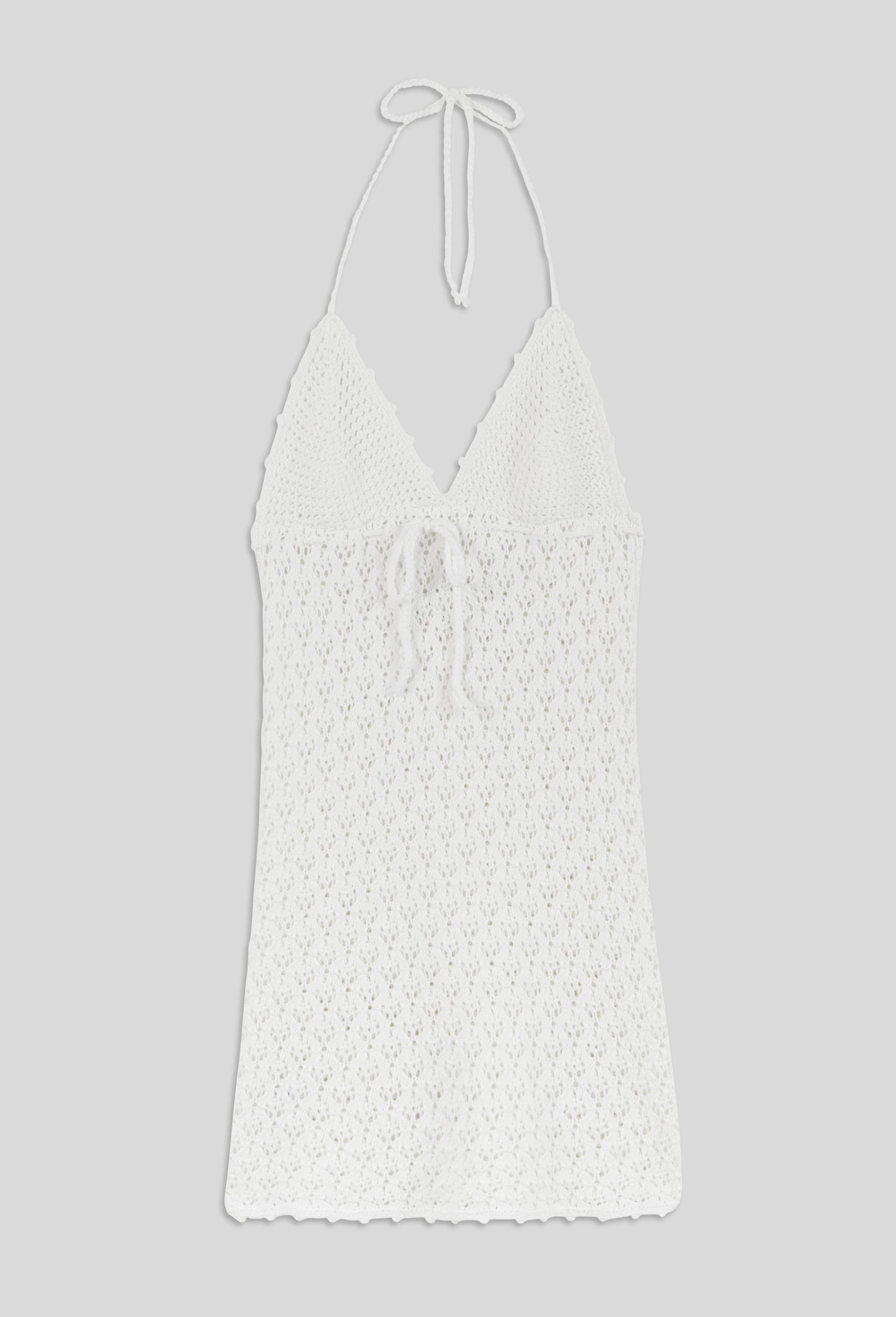 Robe de plage en crochet, Ecru, large image number 5