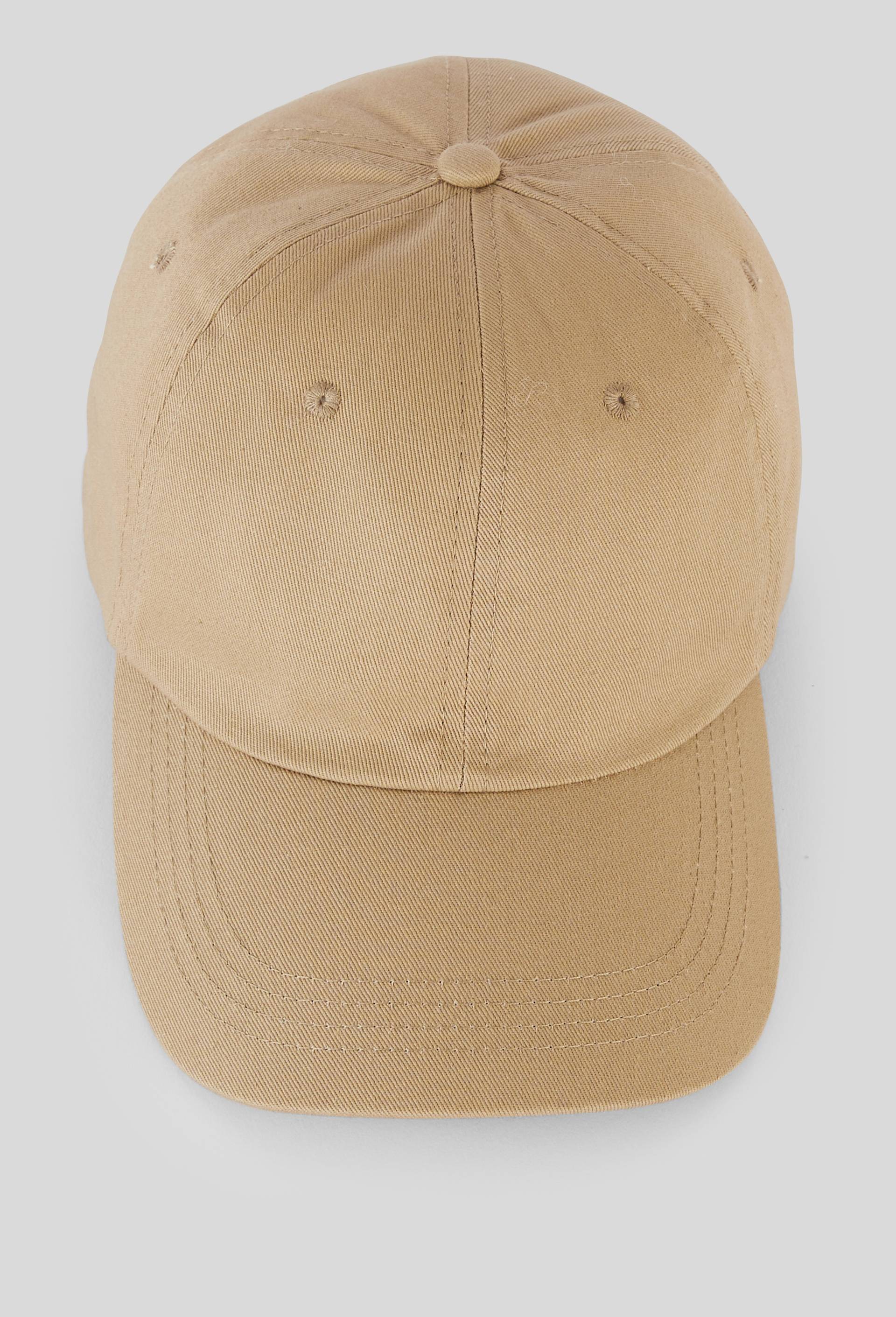Casquette en twill de coton, Brun clair, large image number 2