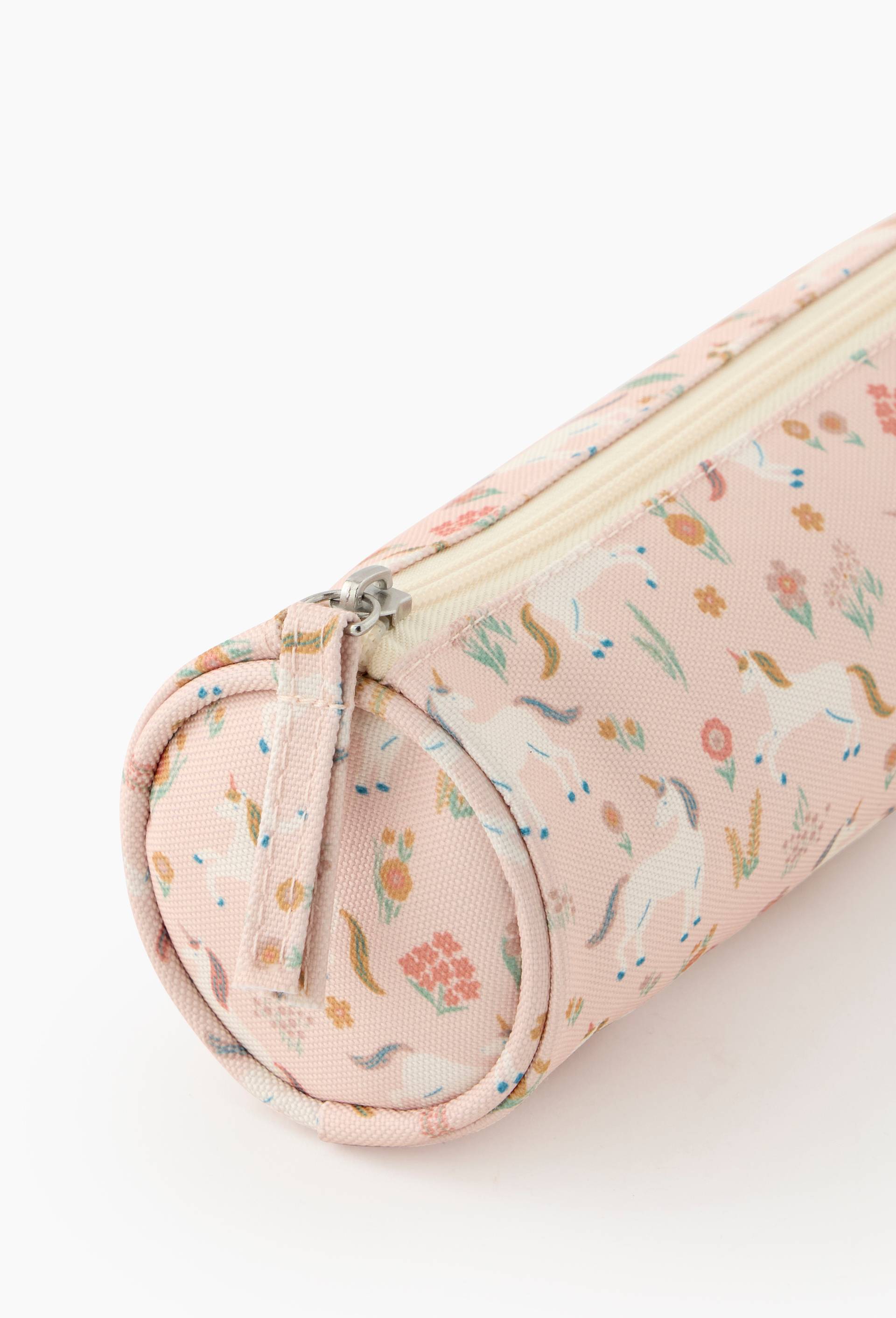 Trousse ronde licorne, Rose clair, large image number 1