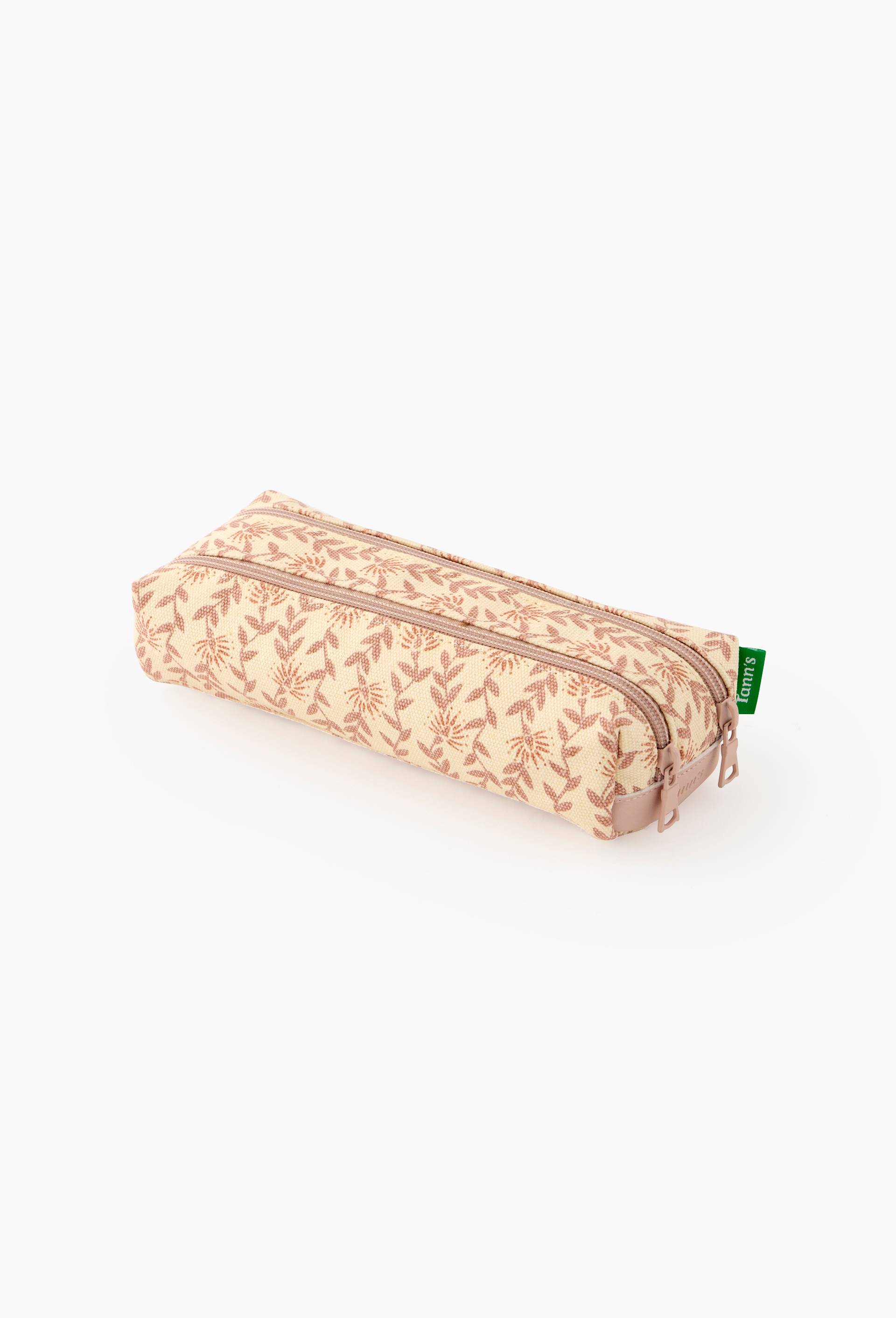 Trousse fleurs double compartiments Tann s, Rose clair, large image number 0