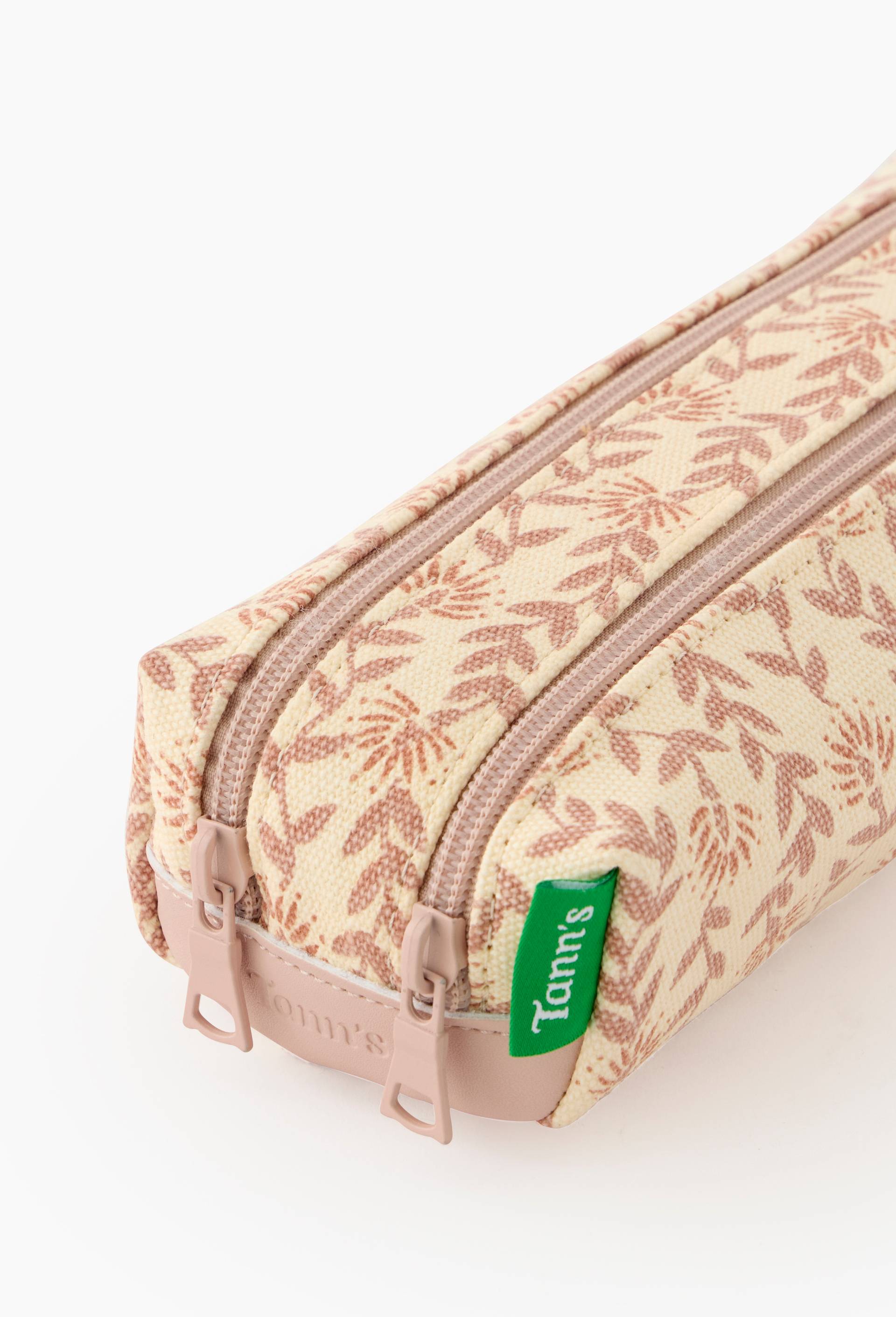 Trousse fleurs double compartiments Tann s, Rose clair, large image number 1