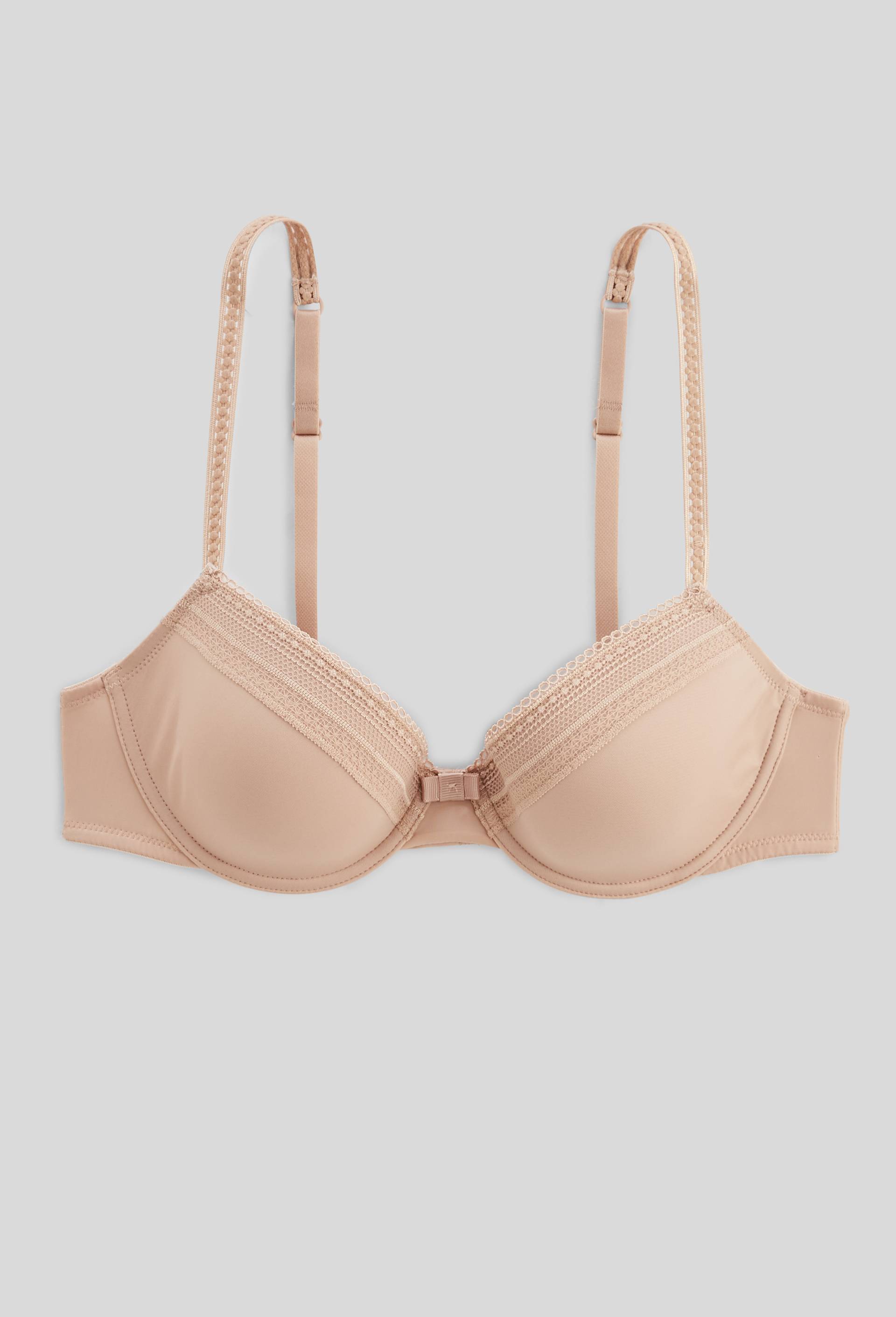 Soutien-gorge corbeille padd&eacute; IRIS en microfibre, Rose clair, large image number 2