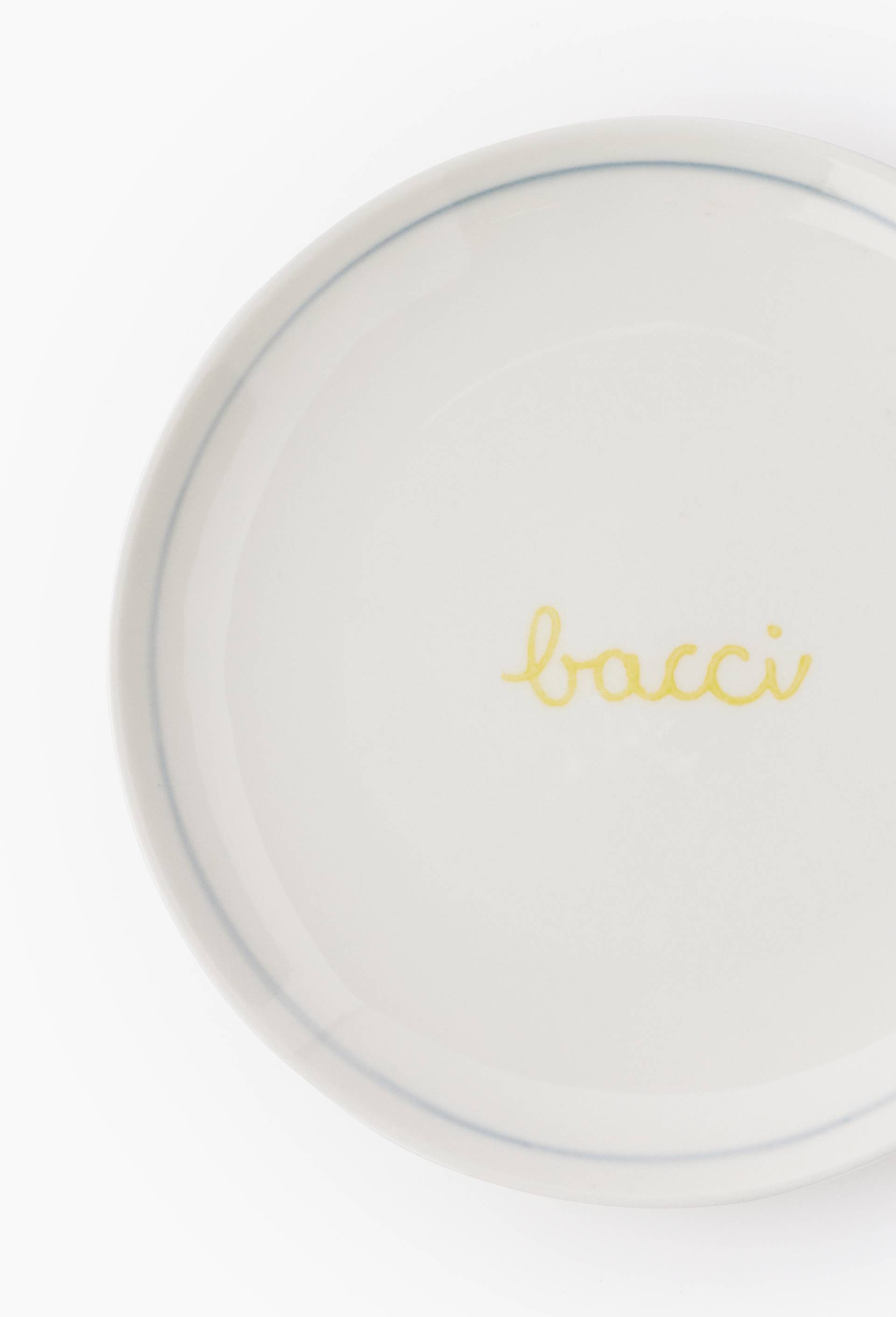 Assiette &agrave; pain finition imprim&eacute;e, Jaune clair, large image number 1