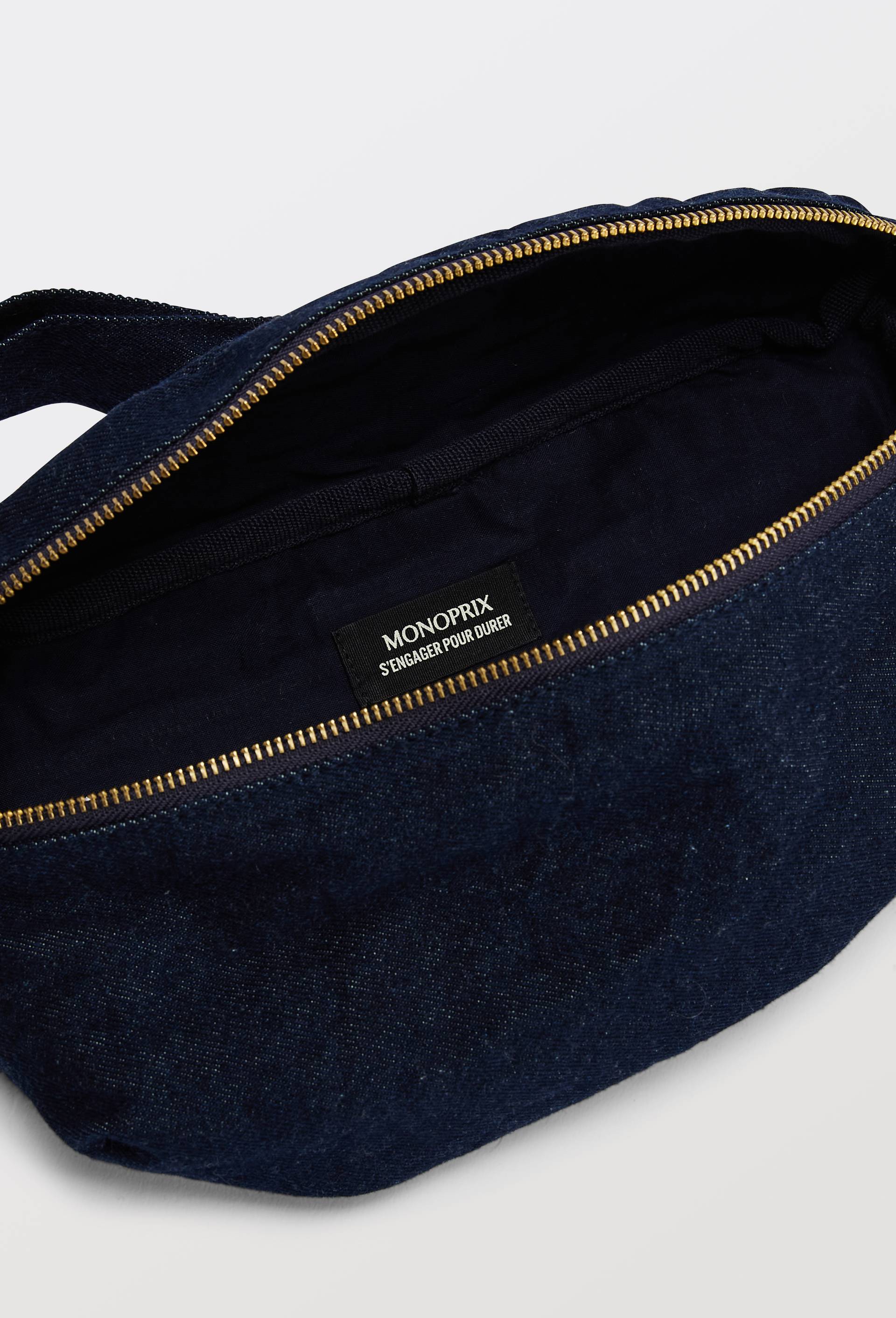 Banane denim BIO GOTS, Bleu fonc&eacute;, large image number 2