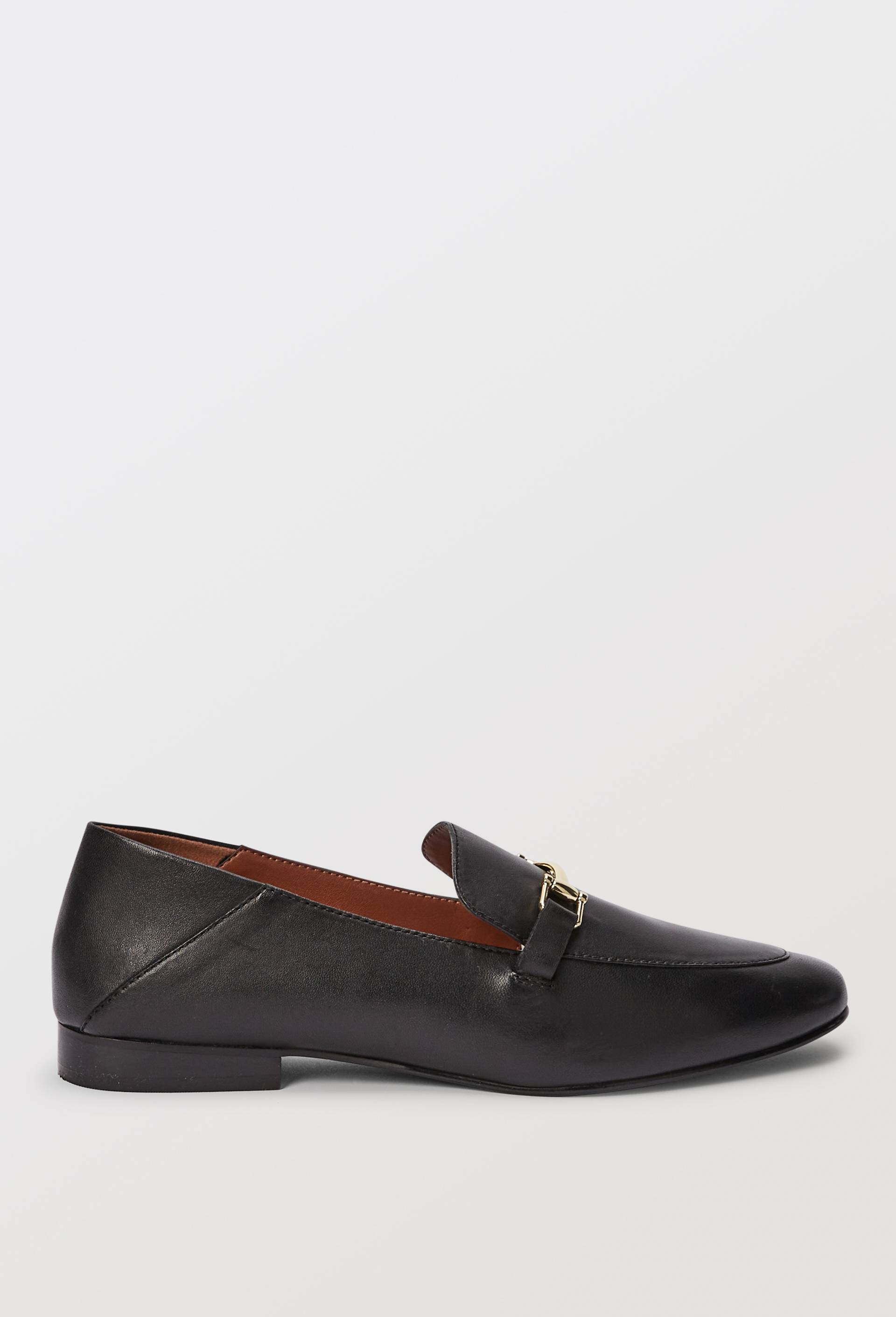 Mocassin à mors en cuir - MONOPRIX PREMIUM - Modalova