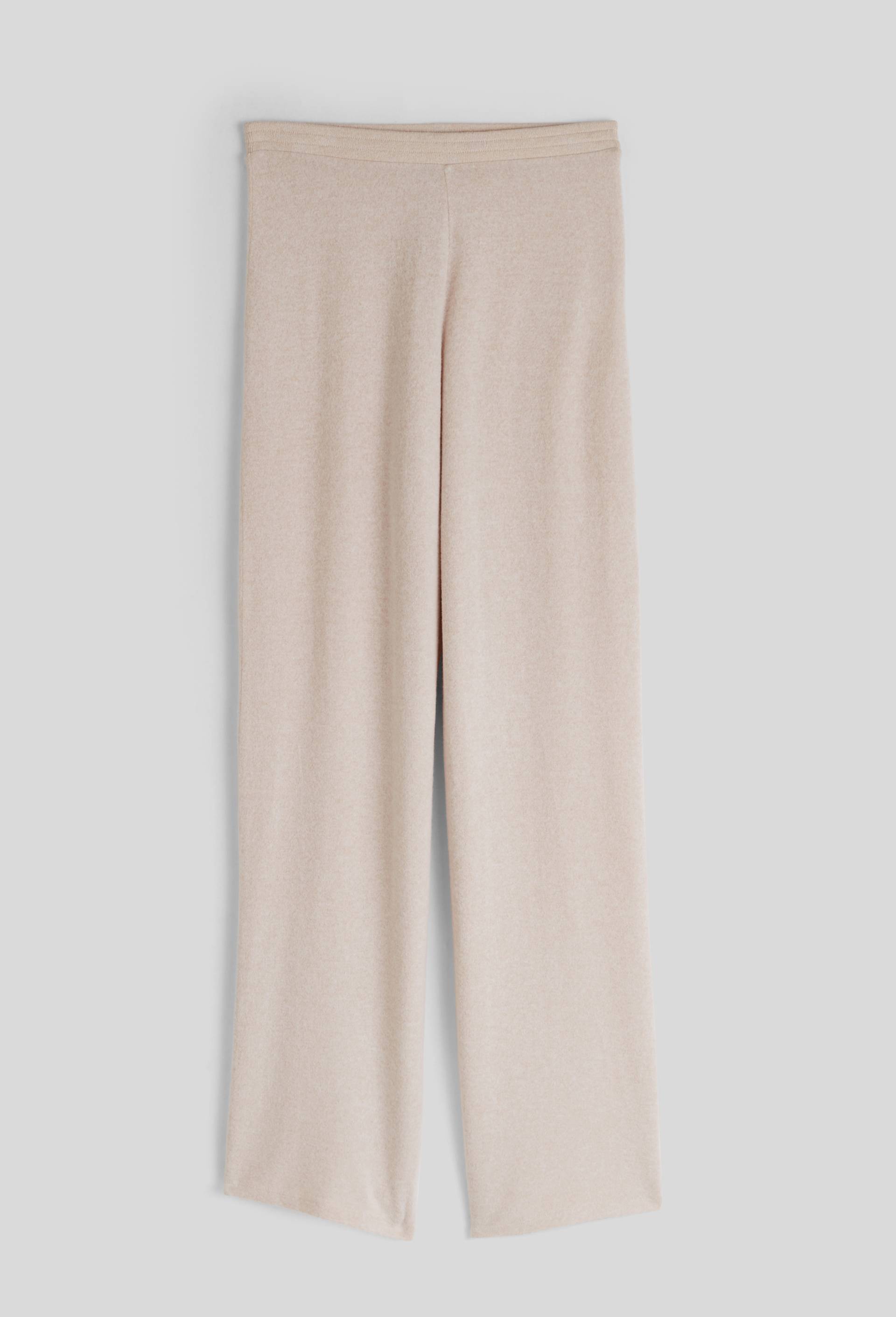 Pantalon large uni tout doux, Beige, large image number 2