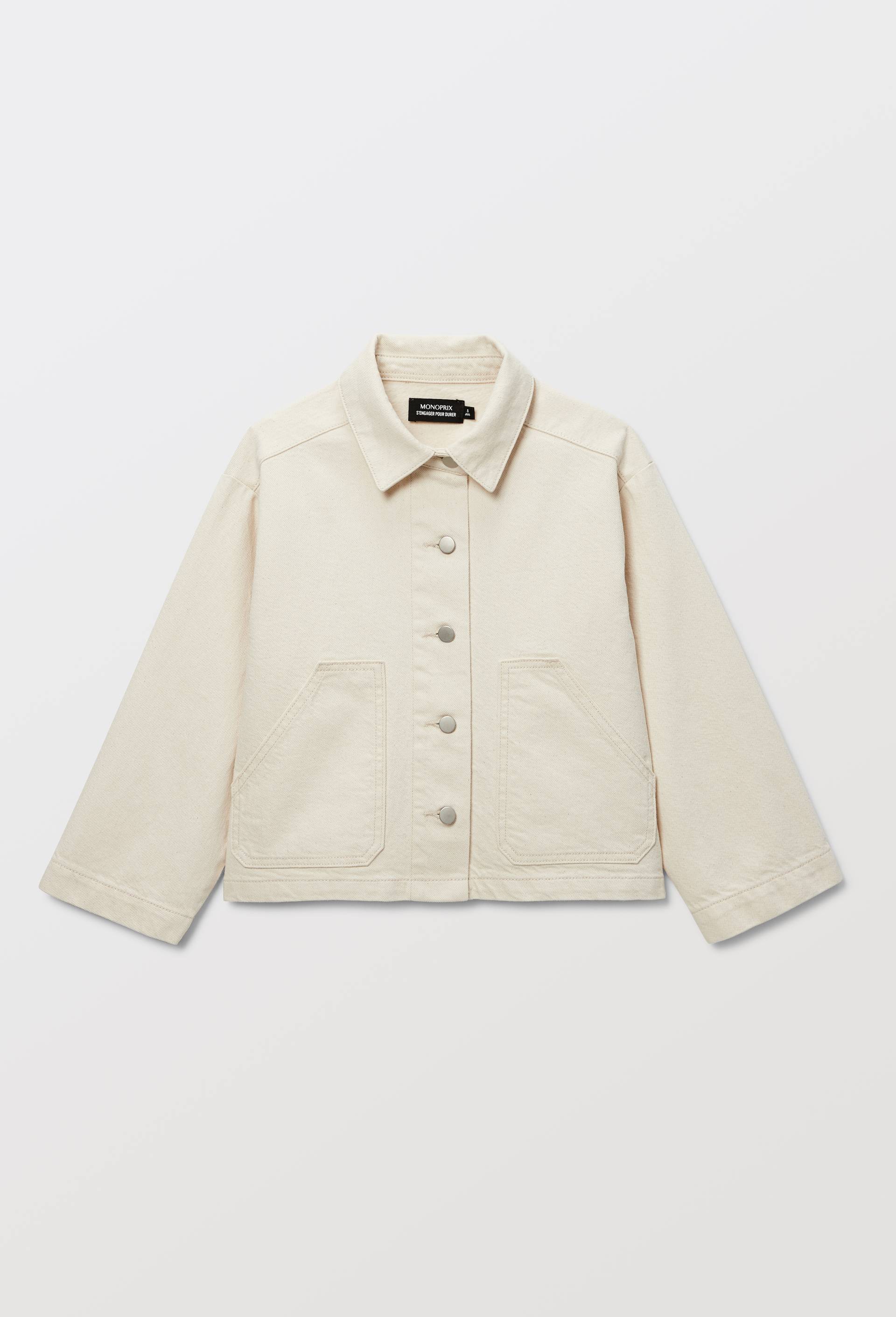 Veste en coton, Beige clair, large image number 0