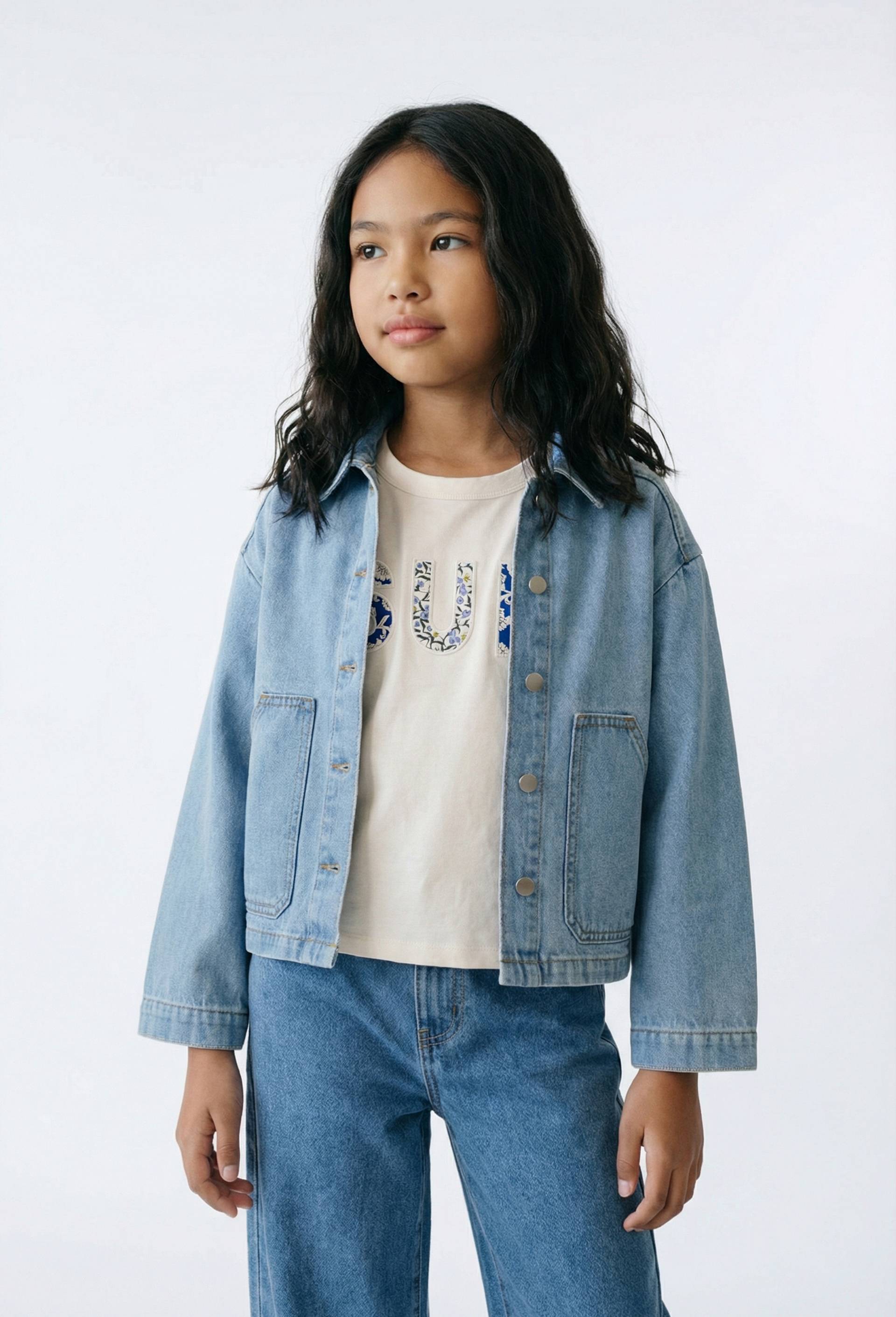 Veste en jean, Bleu clair, large image number 0