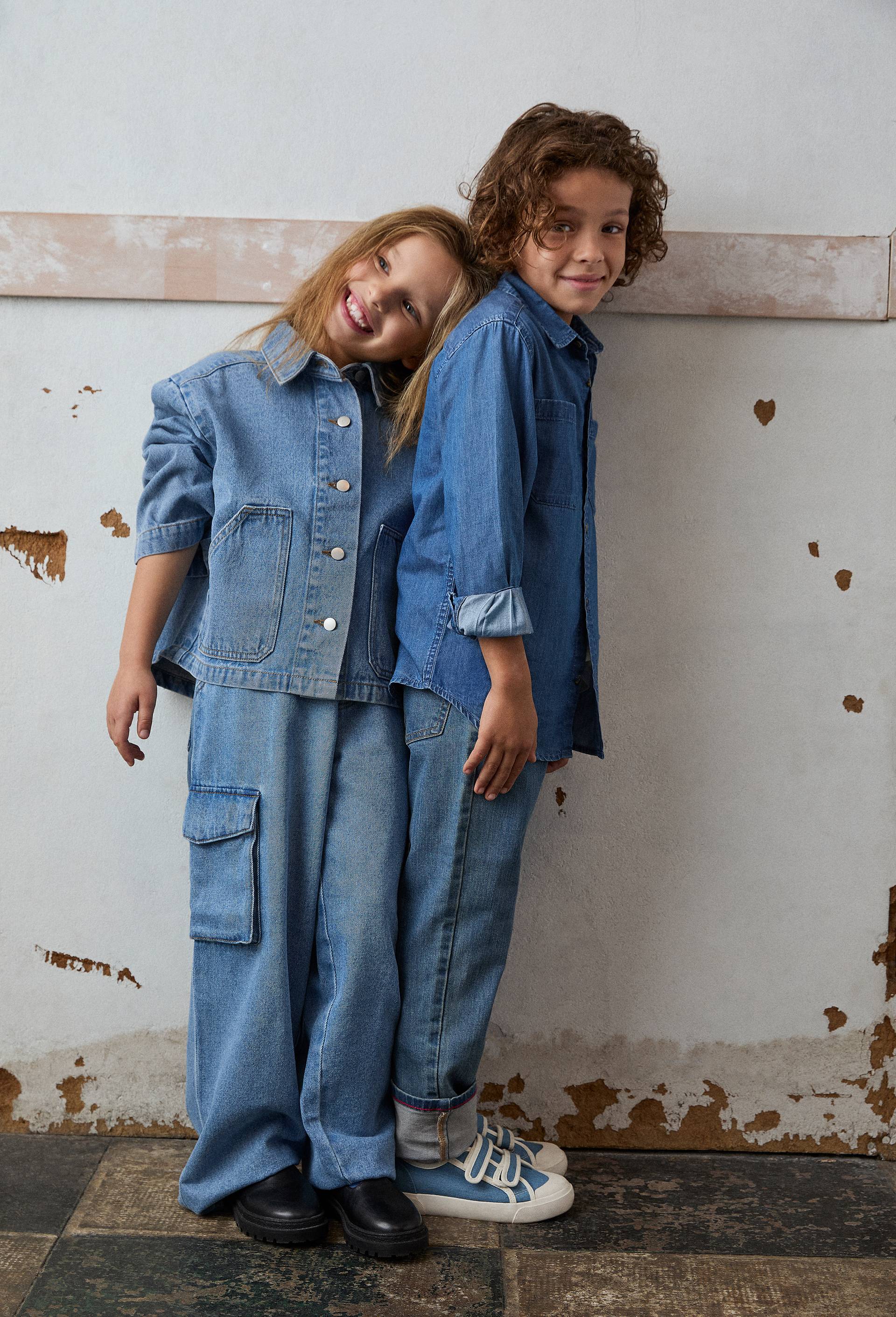 Veste en jean, Bleu clair, large image number 1
