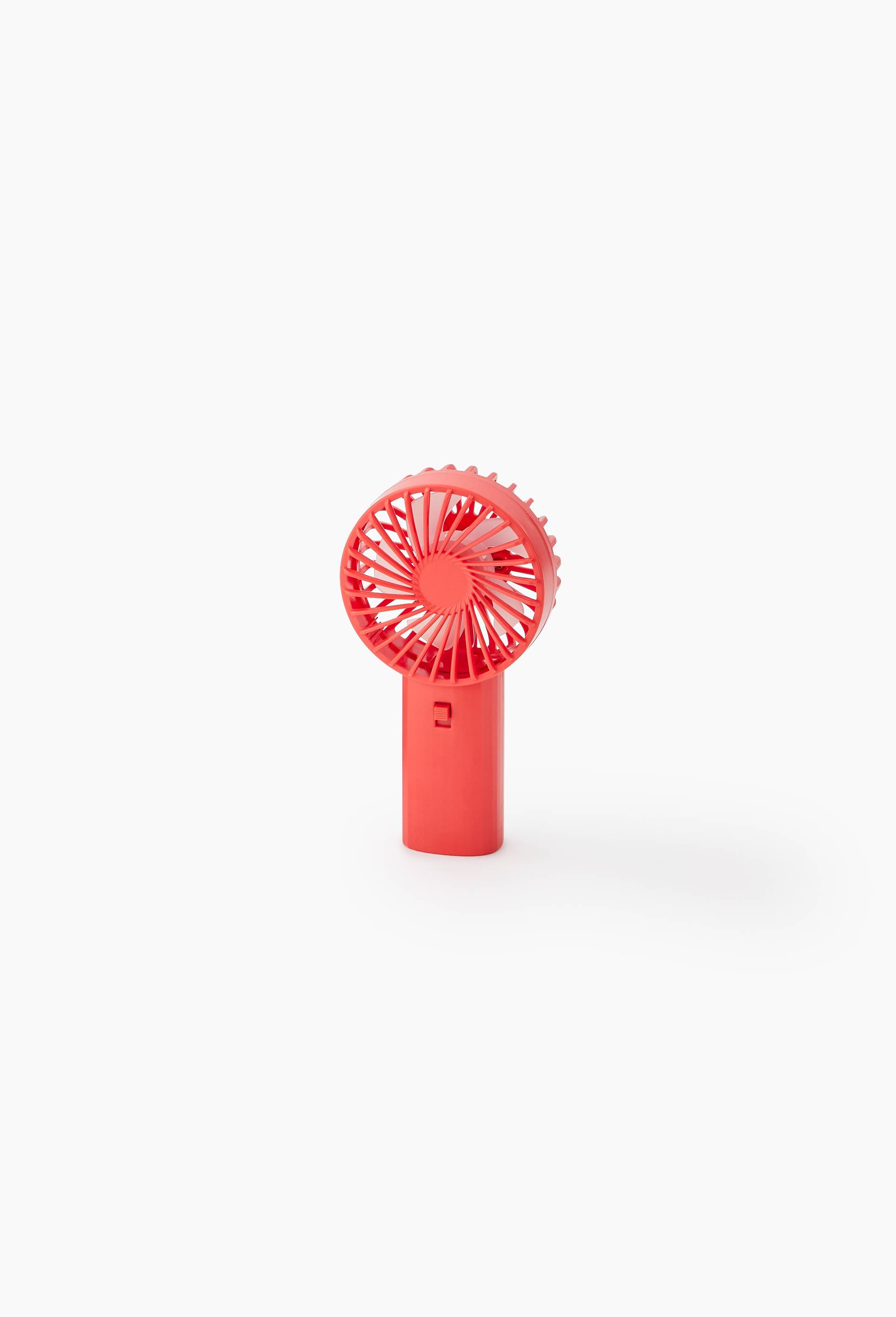 Mini ventilateur portatif, 14cm, Rouge clair, large image number 0