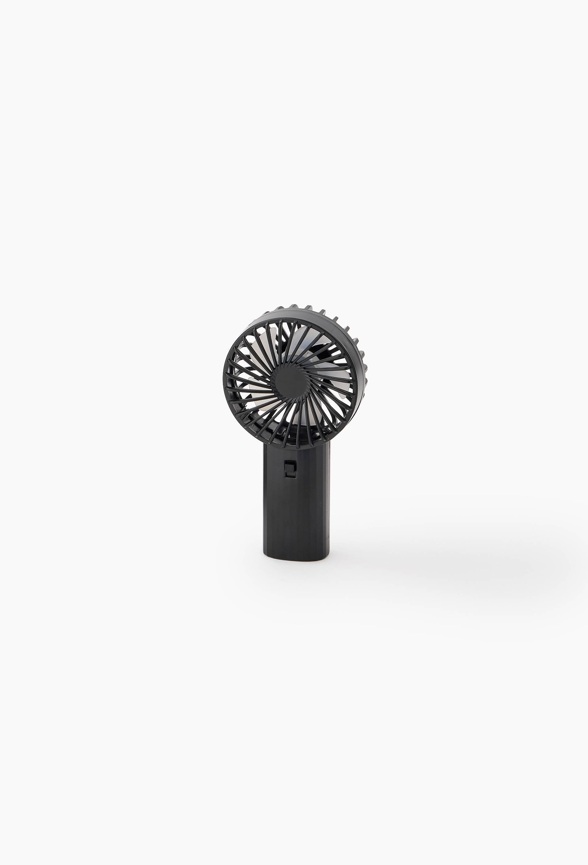 Mini ventilateur portatif, 14cm, Noir, large image number 0