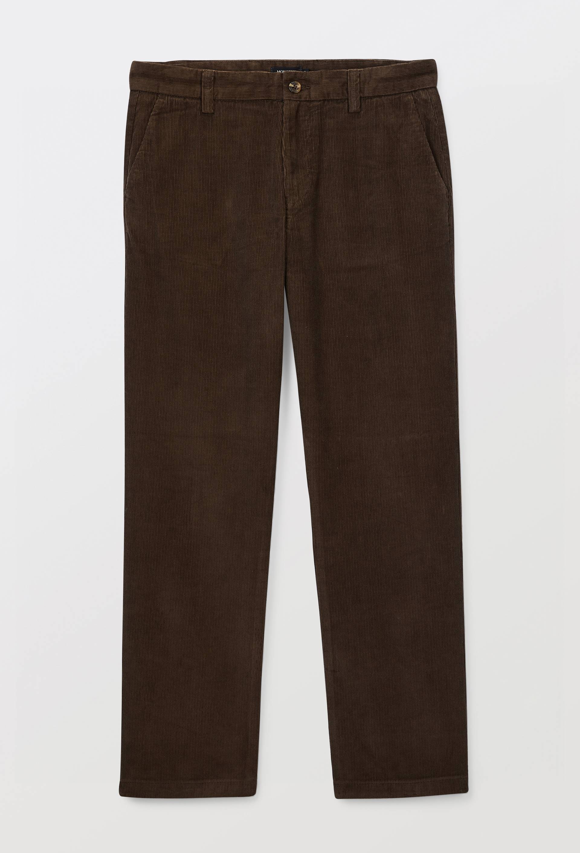 Pantalon velours en coton BIO GOTS, Brun fonc&eacute;, large image number 2