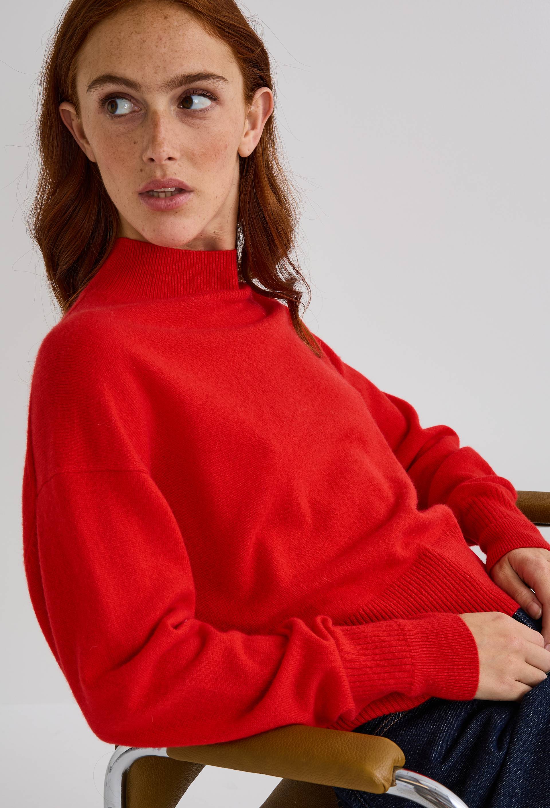 Pull Col Roulé Cachemire Soldes Pull Cachemire Col Roulé Beige