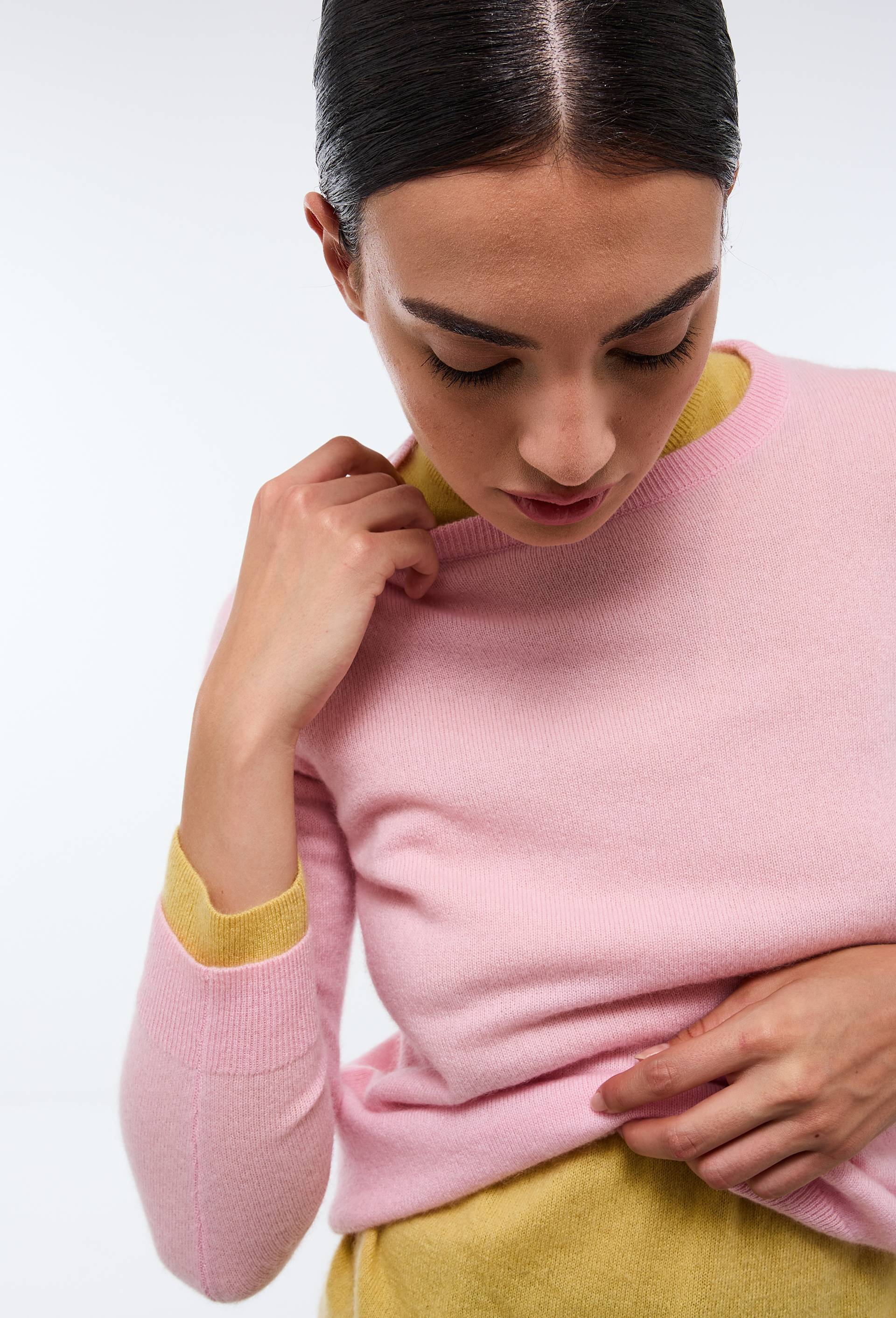 Pull col rond en cachemire - MONOPRIX PREMIUM - Modalova