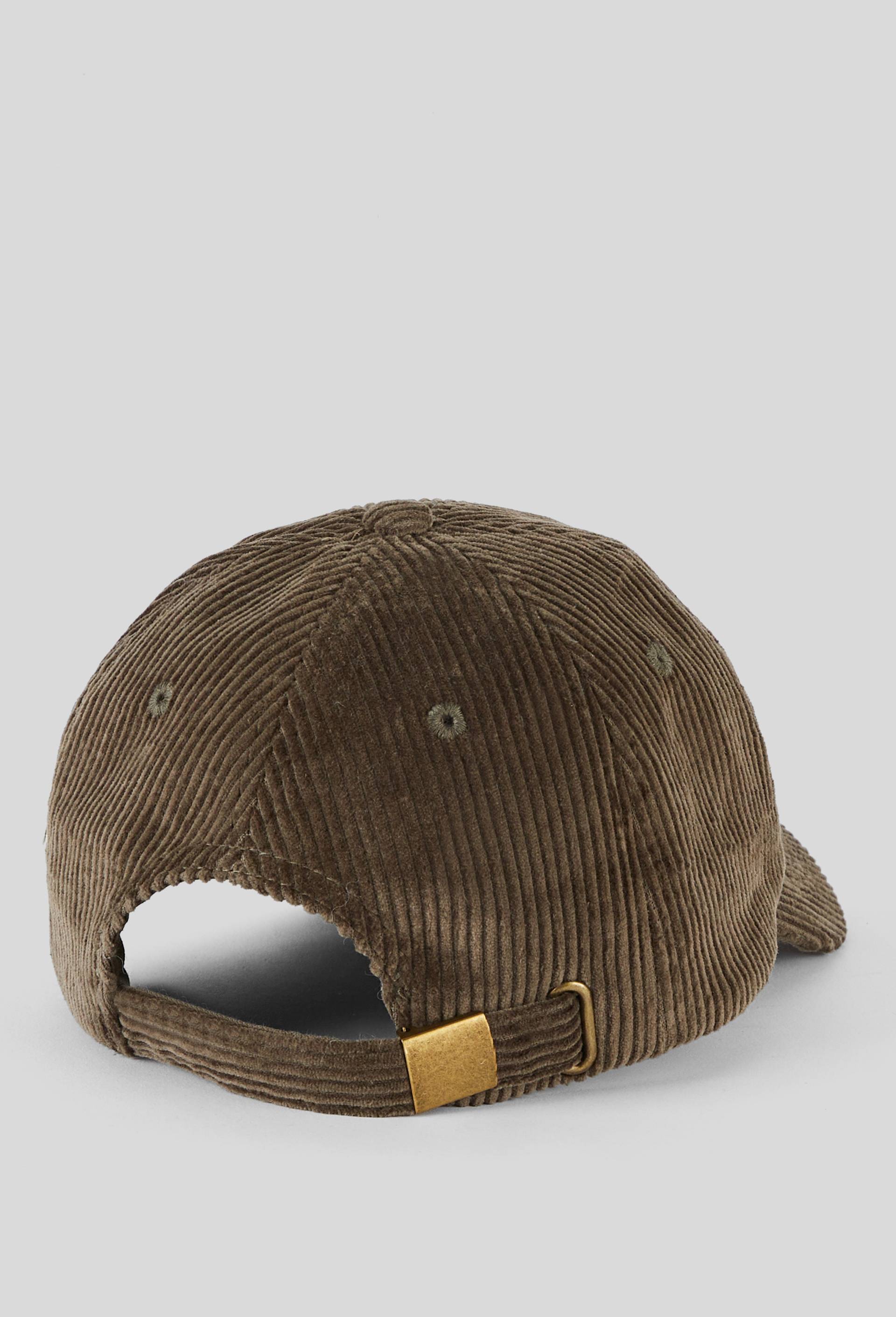 Casquette en velours c&ocirc;tel&eacute;, Vert, large image number 1.0