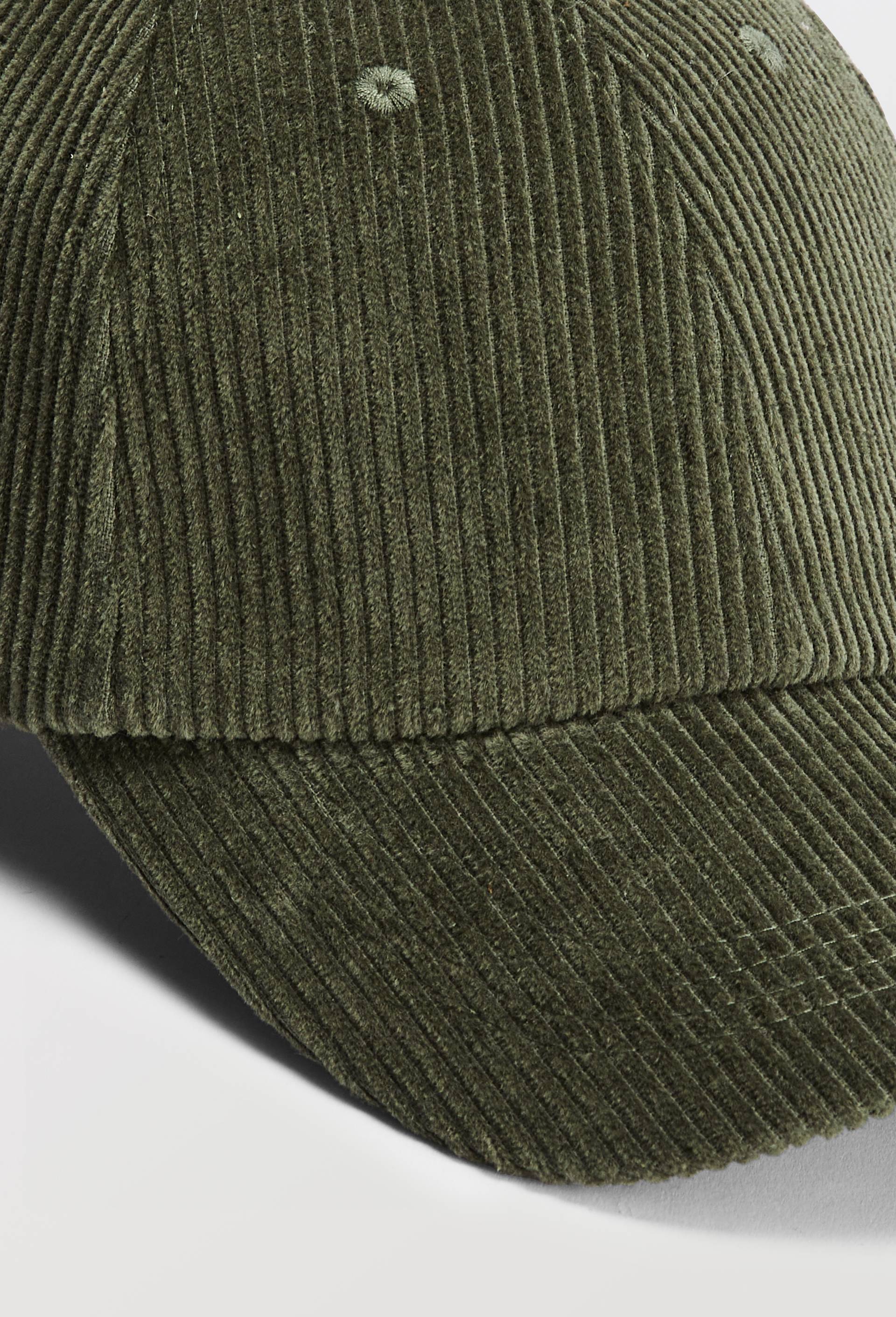 Casquette en velours c&ocirc;tel&eacute;, Vert, large image number 2