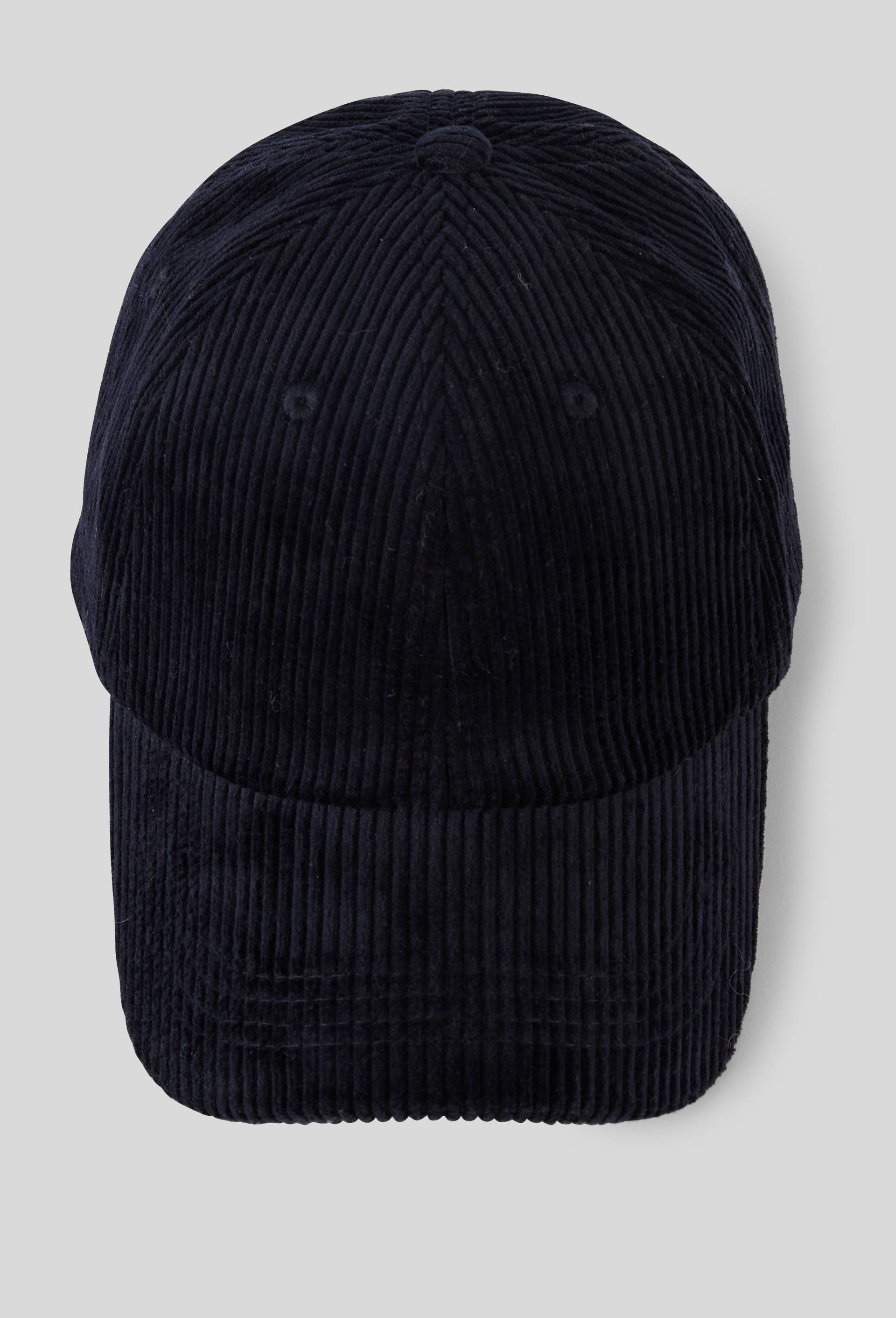 Casquette en velours c&ocirc;tel&eacute;, Bleu fonc&eacute;, large image number 2.0