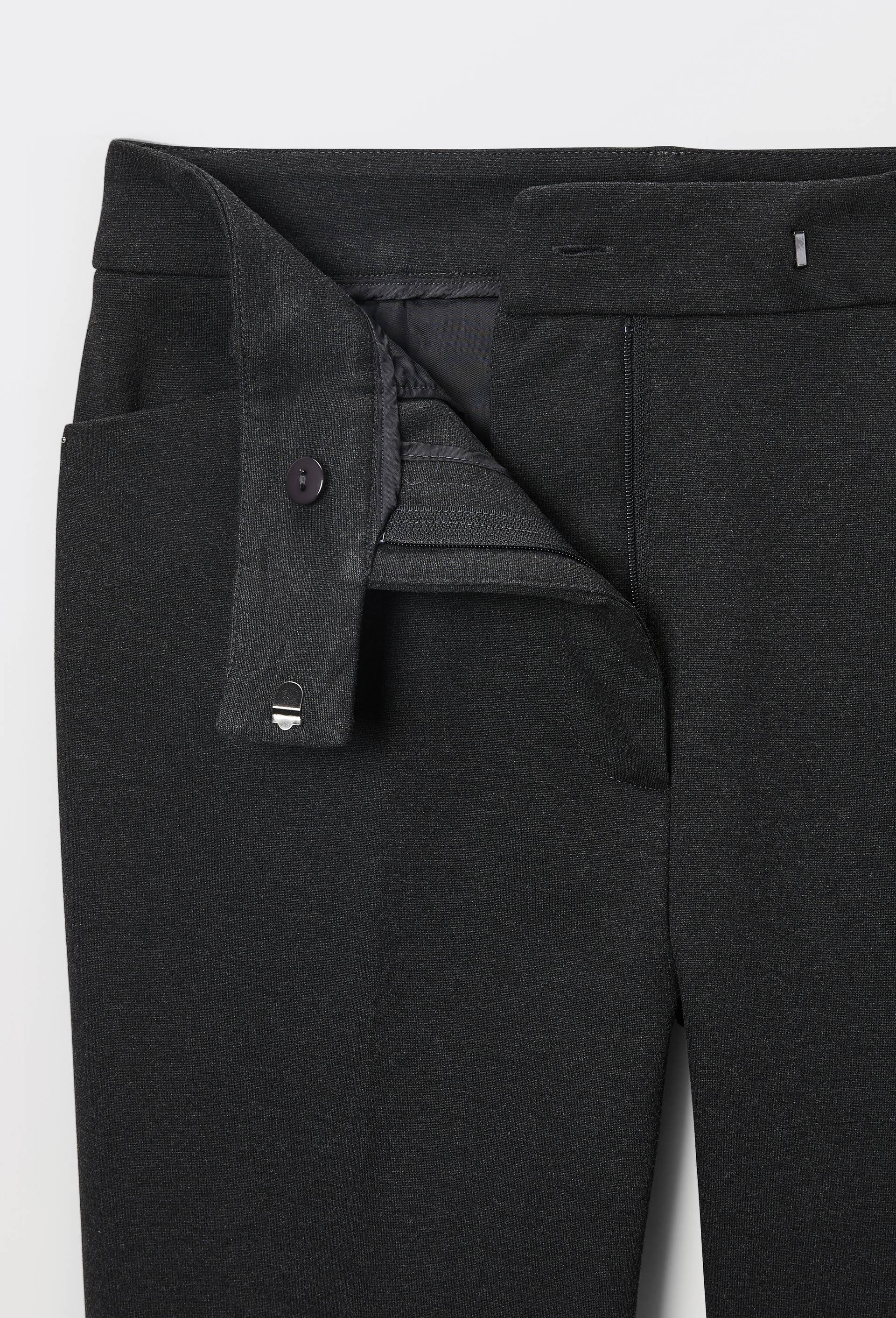 Pantalon slim en milano, Gris fonc&eacute;, large image number 3.0