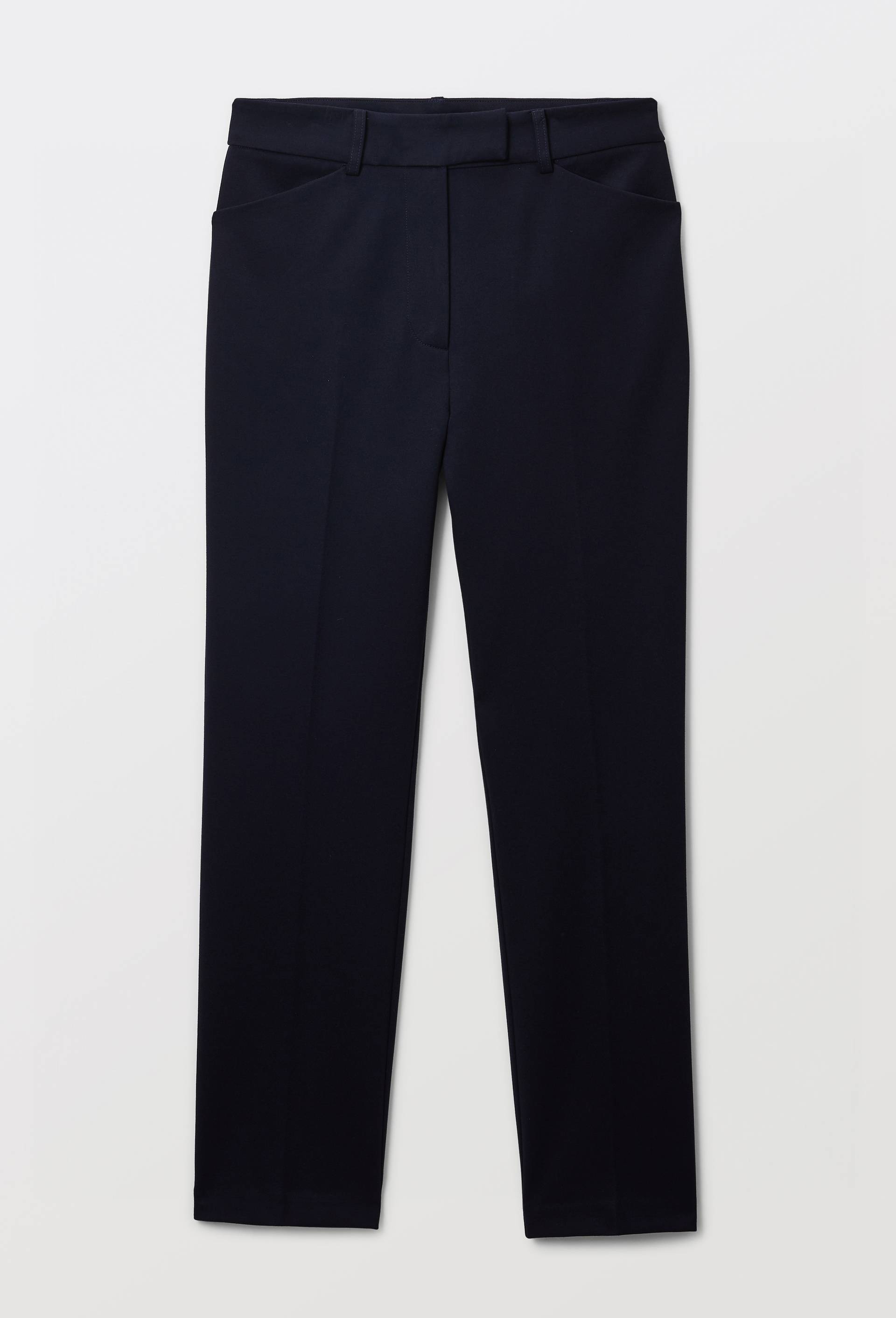 Pantalon slim en milano, Bleu fonc&eacute;, large image number 2.0