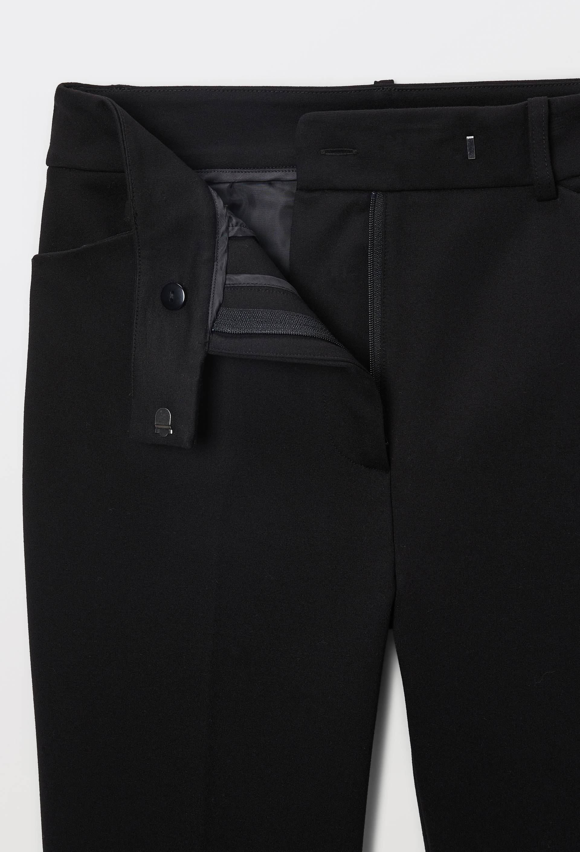 Pantalon slim en milano, Noir, large image number 3.0