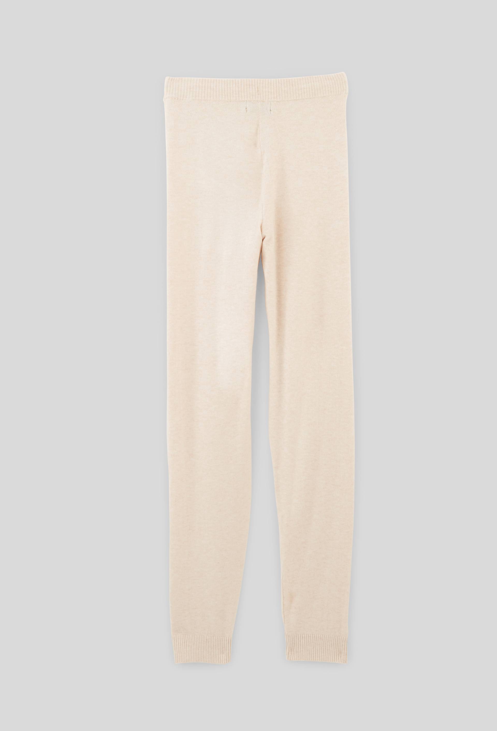Pantalon confort &agrave; motif torsad&eacute;, Beige, large image number 1