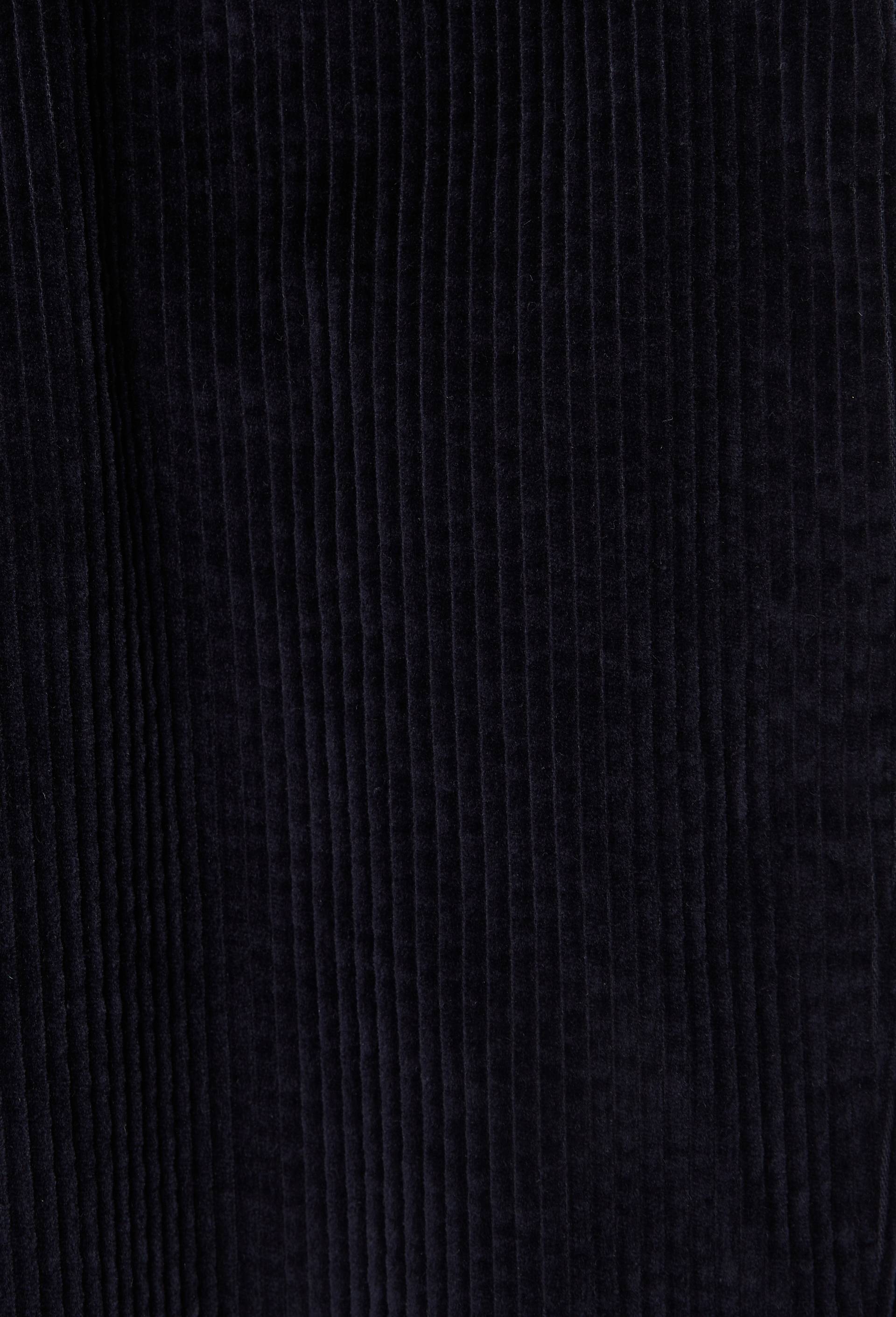 Pantalon uni en velours c&ocirc;tel&eacute;, Bleu fonc&eacute;, large image number 4