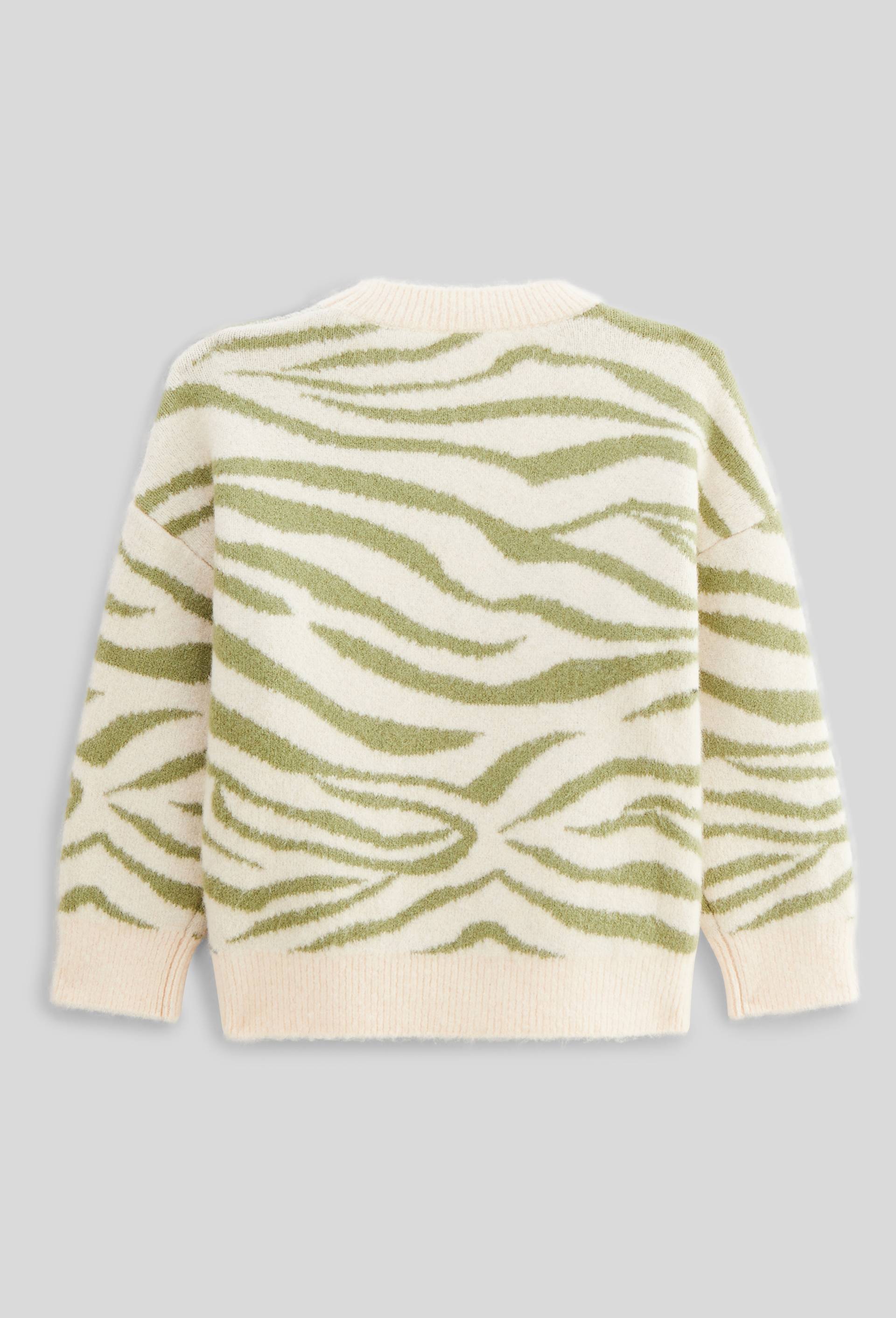 Pull jacquard, Vert clair, large image number 1