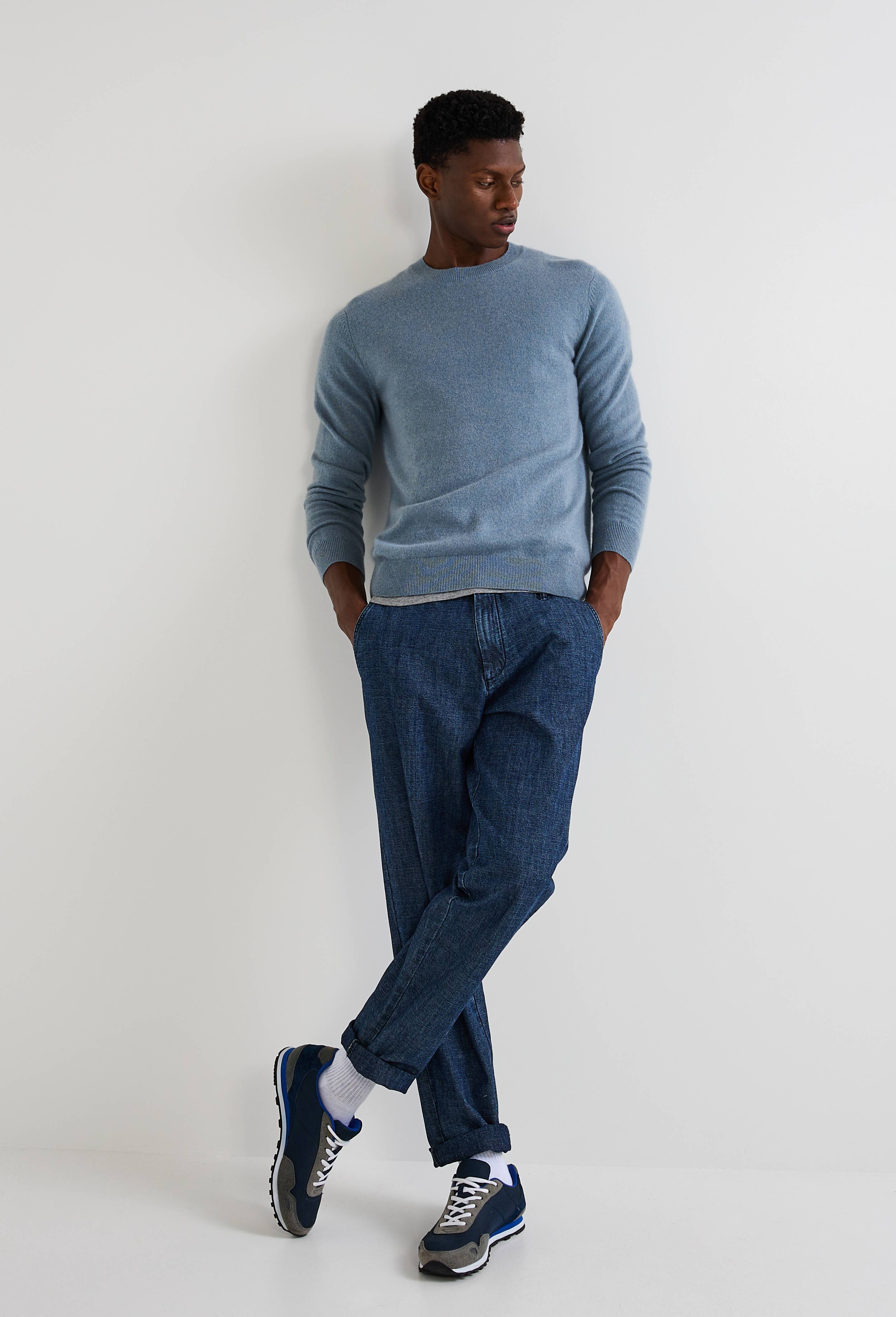 Pull col rond en cachemire - MONOPRIX PREMIUM - Modalova