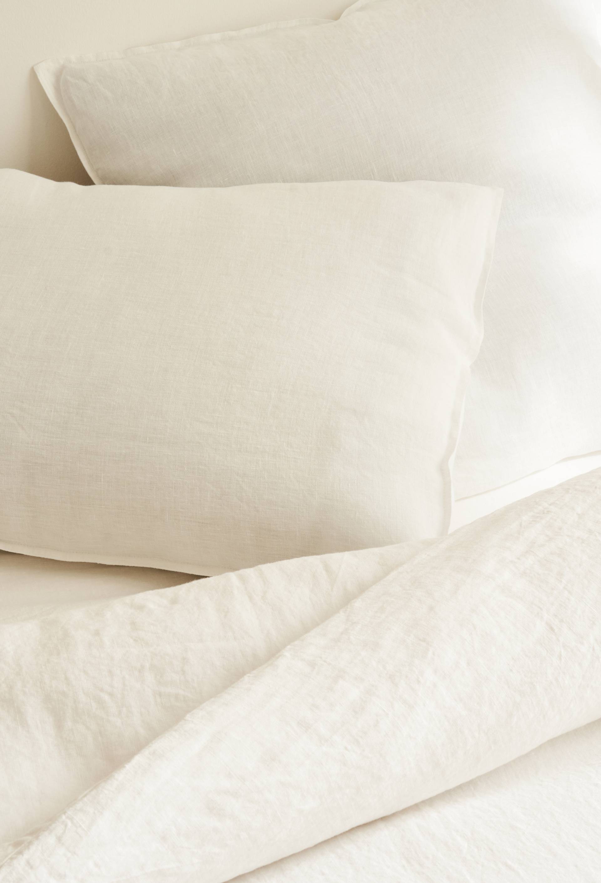 Housse de couette, 240x220cm, 100% lin, Blanc, large image number 2