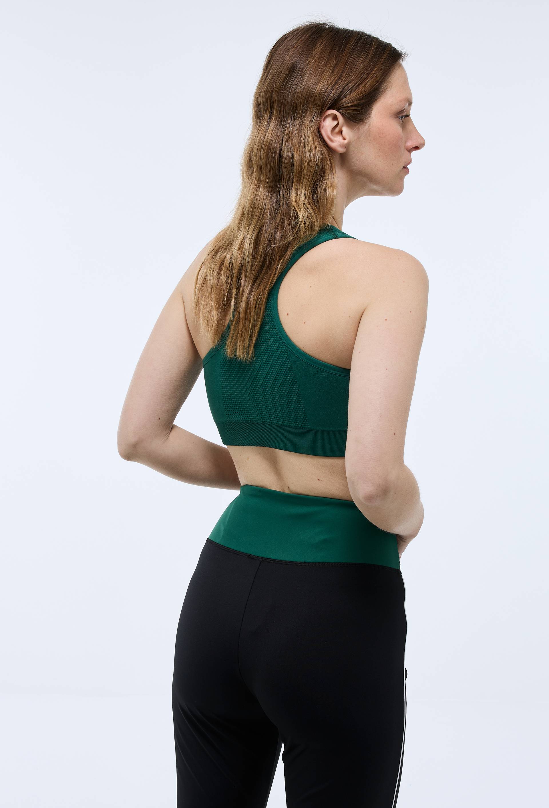 Brassière de sport reversible, Vert foncé, large image number 1
