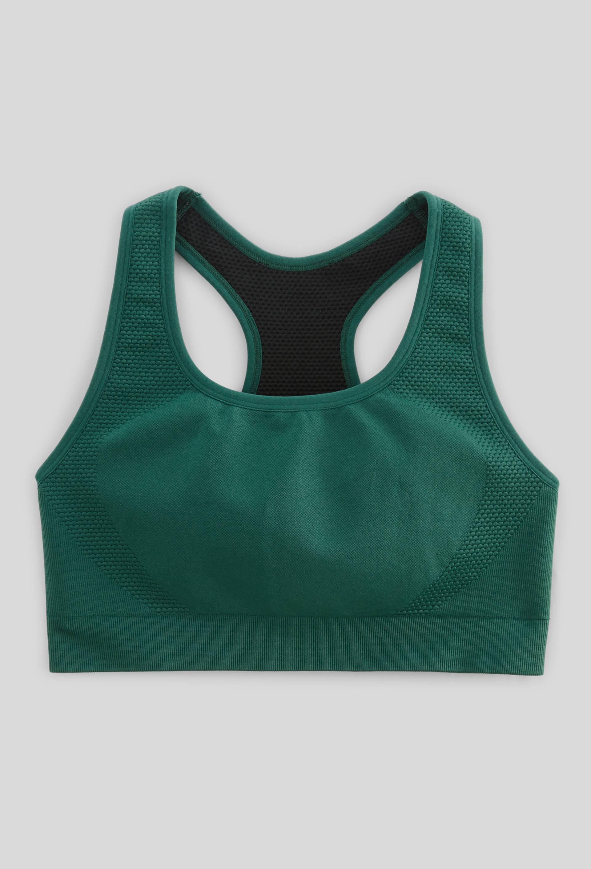 Brassière de sport reversible, Vert foncé, large image number 2.0