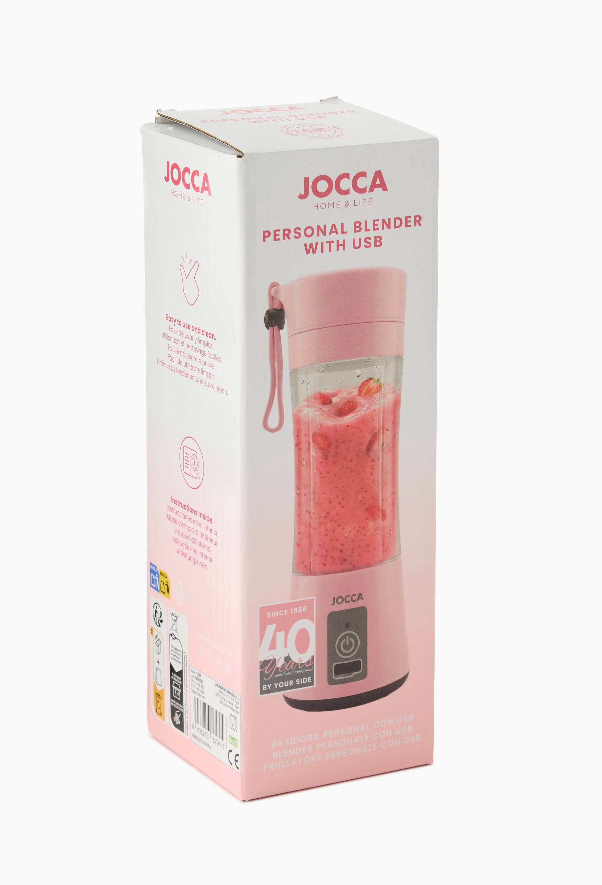 Blender portatif, 380ml, Rose, large image number 2