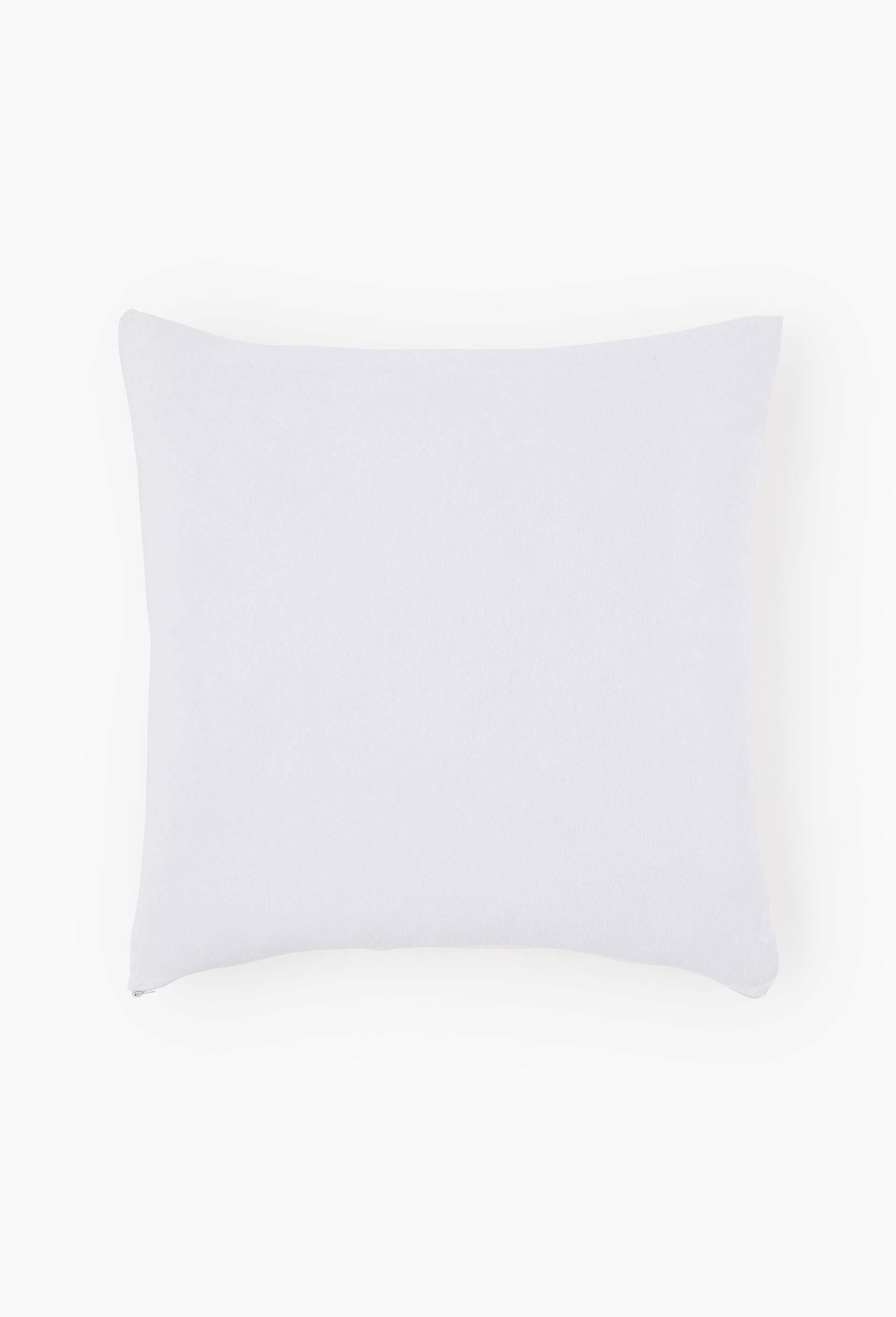 Lot de 2 prot&egrave;ges oreillers anti, Eponge, acariens, 65x65cm, 100% coton, Blanc, large image number 0