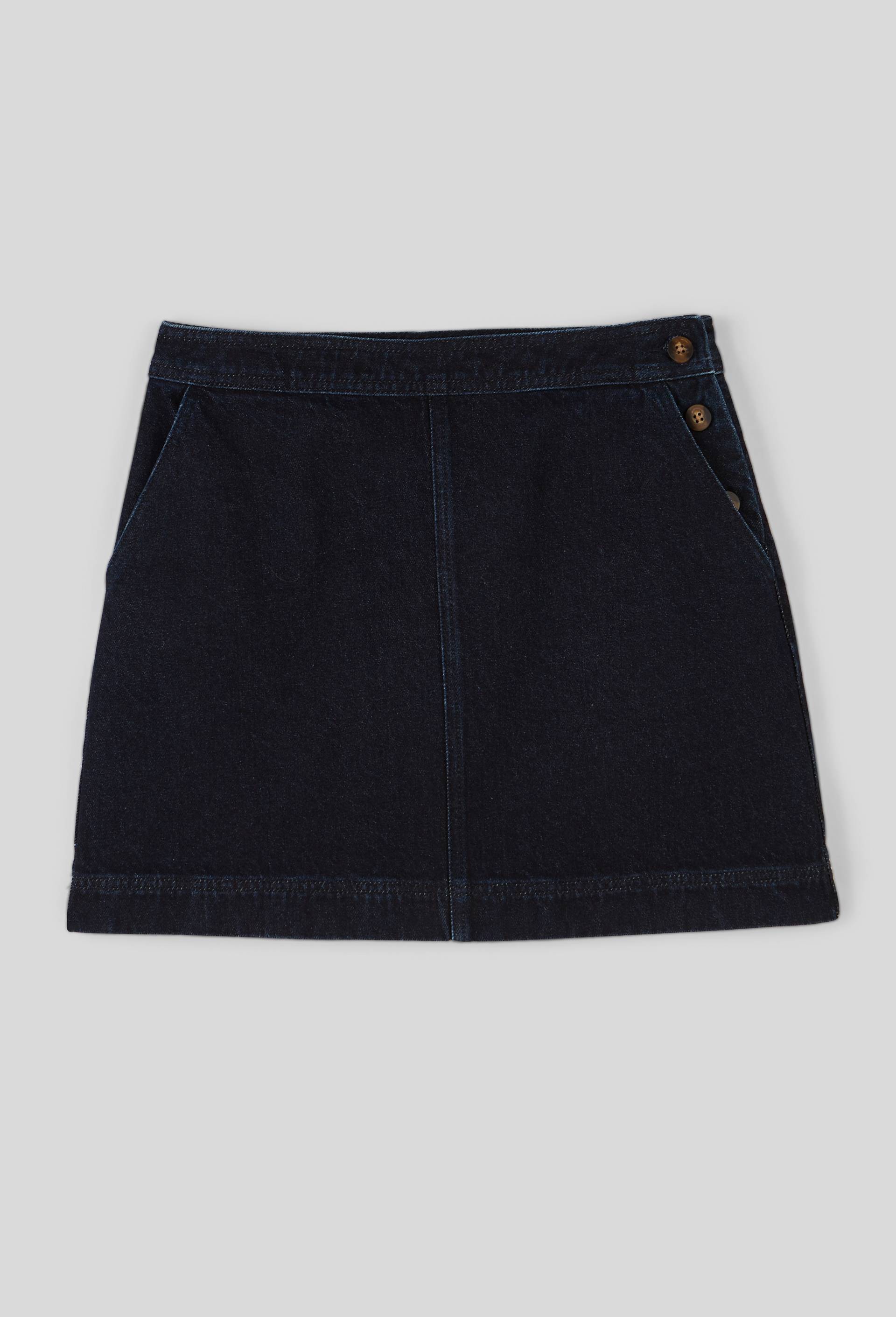 Jupe courte denim, Bleu fonc&eacute;, large image number 2