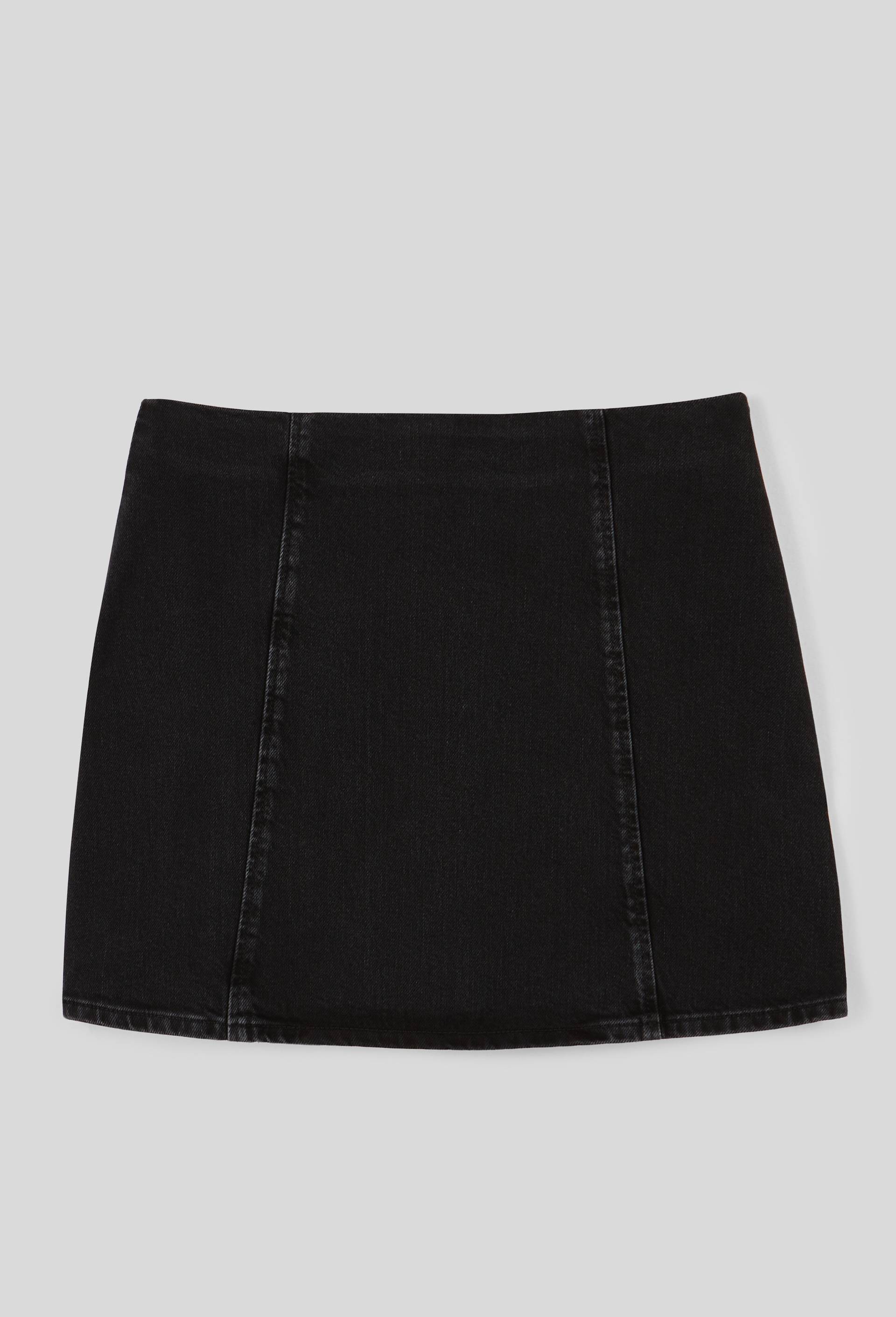 Jupe courte en denim, Noir, large image number 2