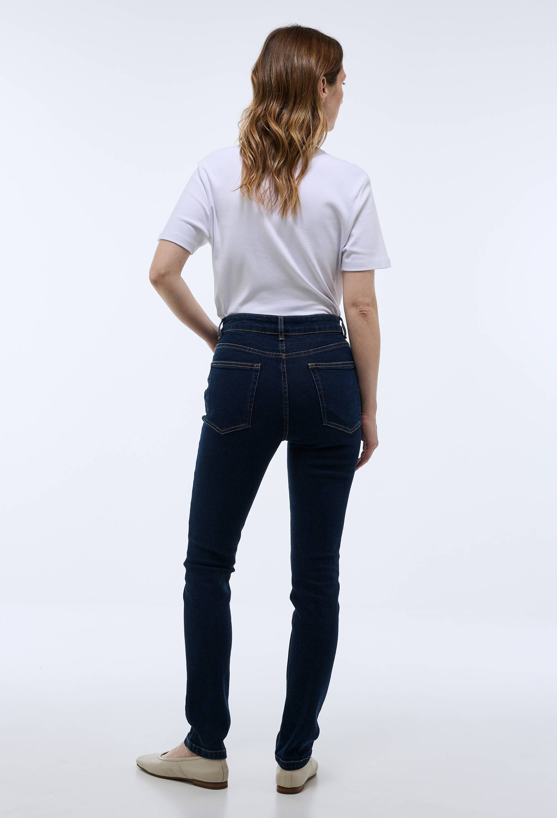 Jean slim, Bleu fonc&eacute;, large image number 1