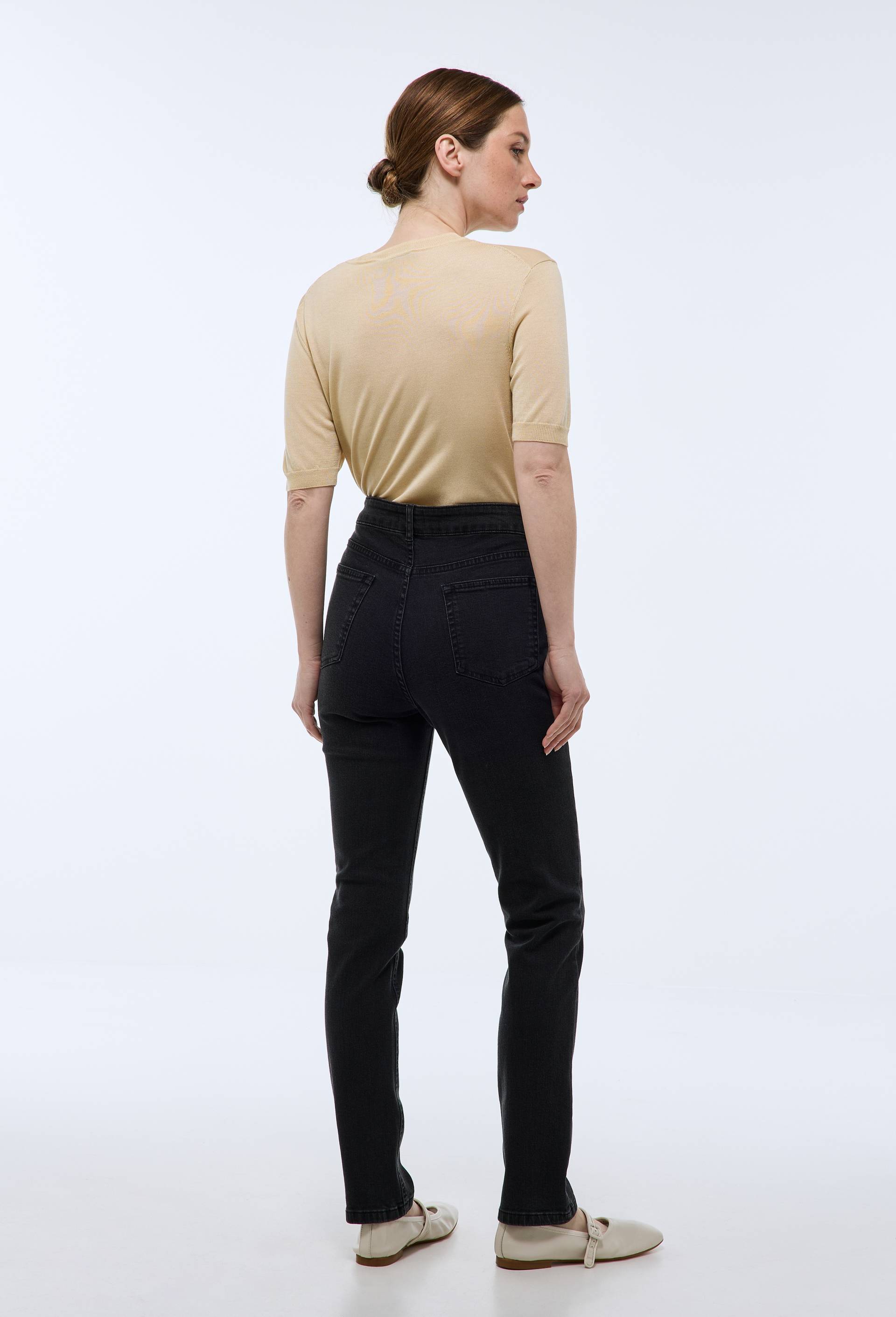 Jean slim, Gris fonc&eacute;, large image number 1