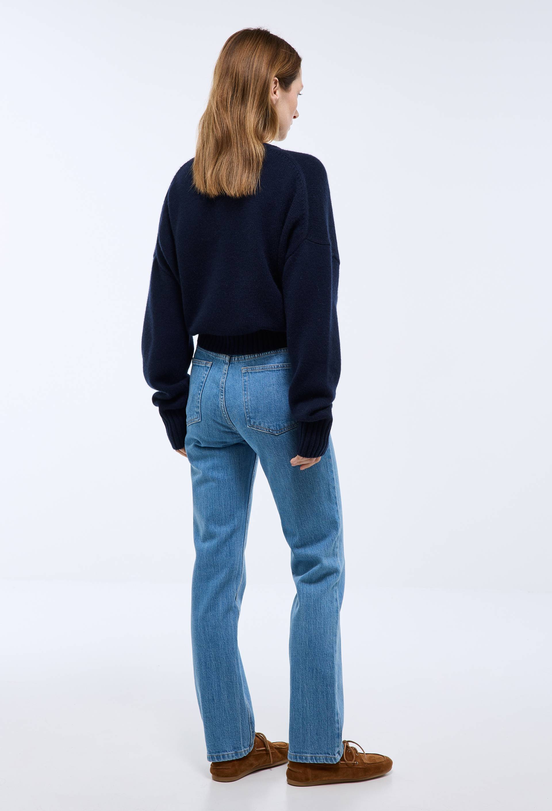 Jean droit, Bleu, large image number 1