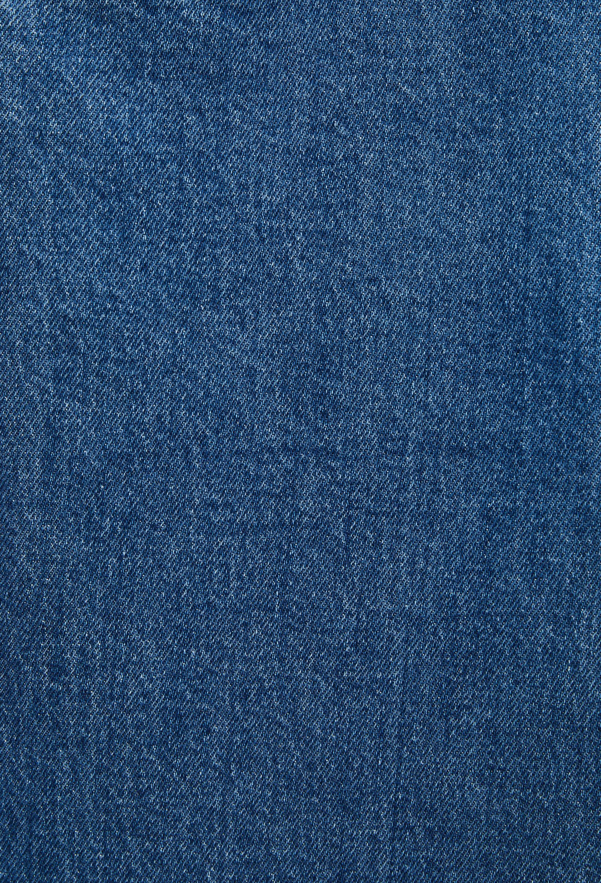 Jean droit longueur raccourcie, Bleu fonc&eacute;, large image number 5.0