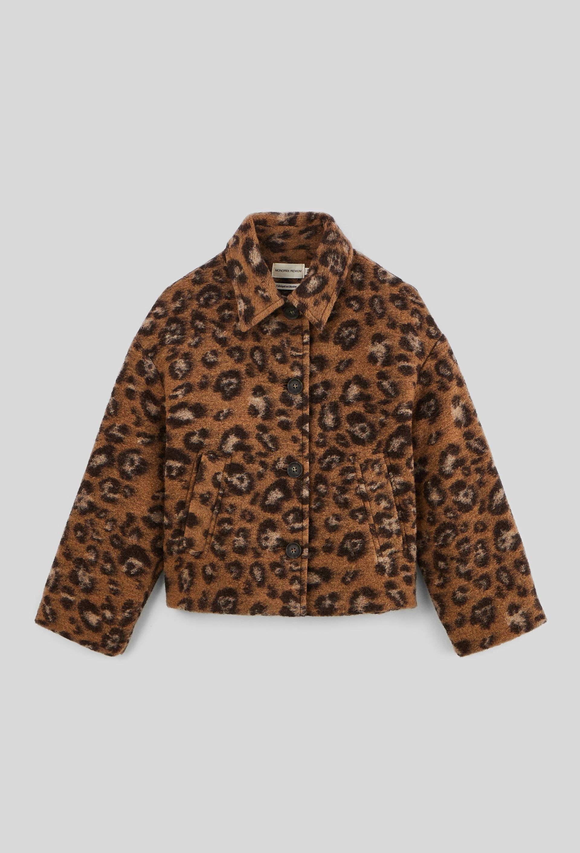 Manteau premium contenant de la laine, Beige, large image number 0.0