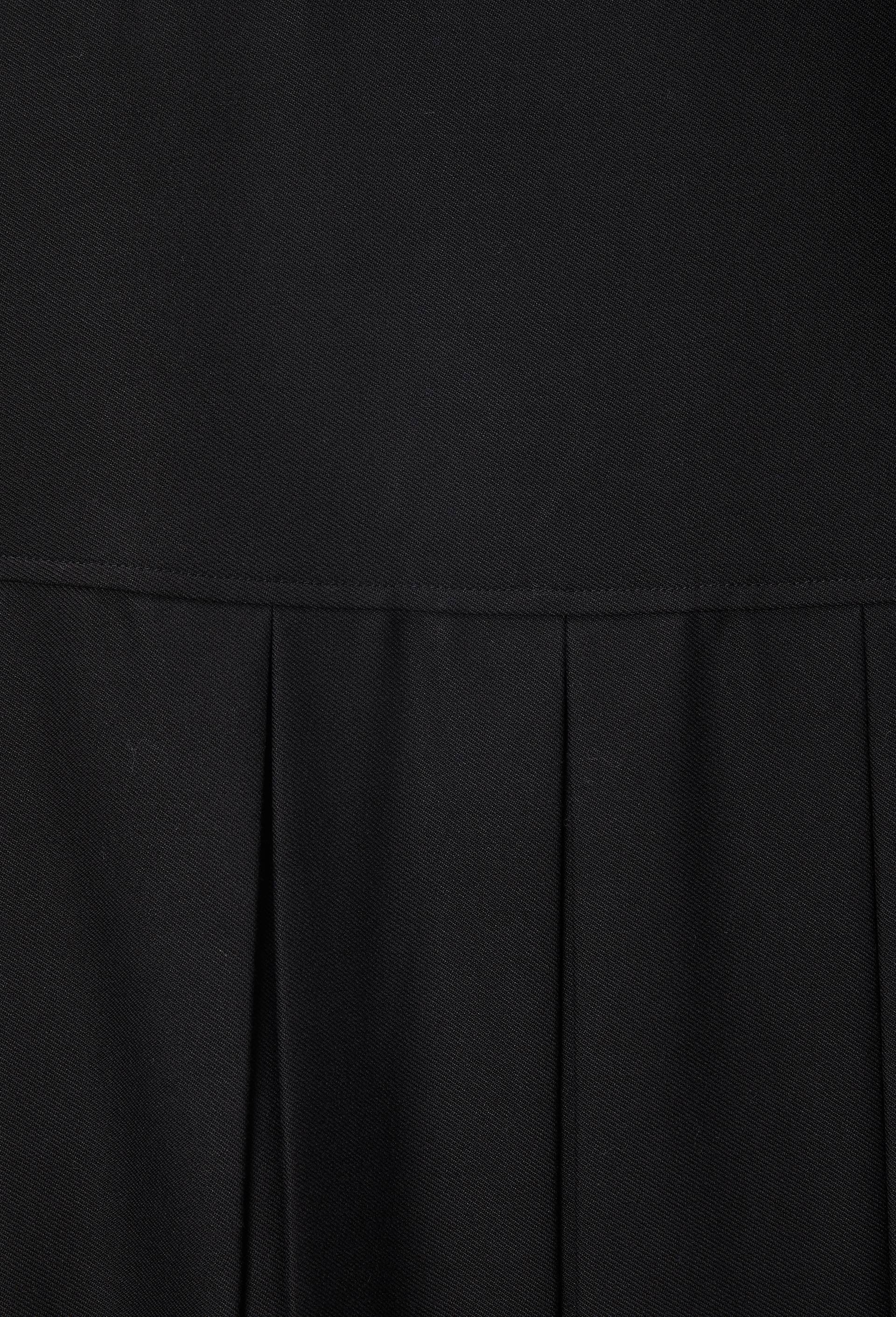 Jupe midi pliss&eacute;e, Noir, large image number 4